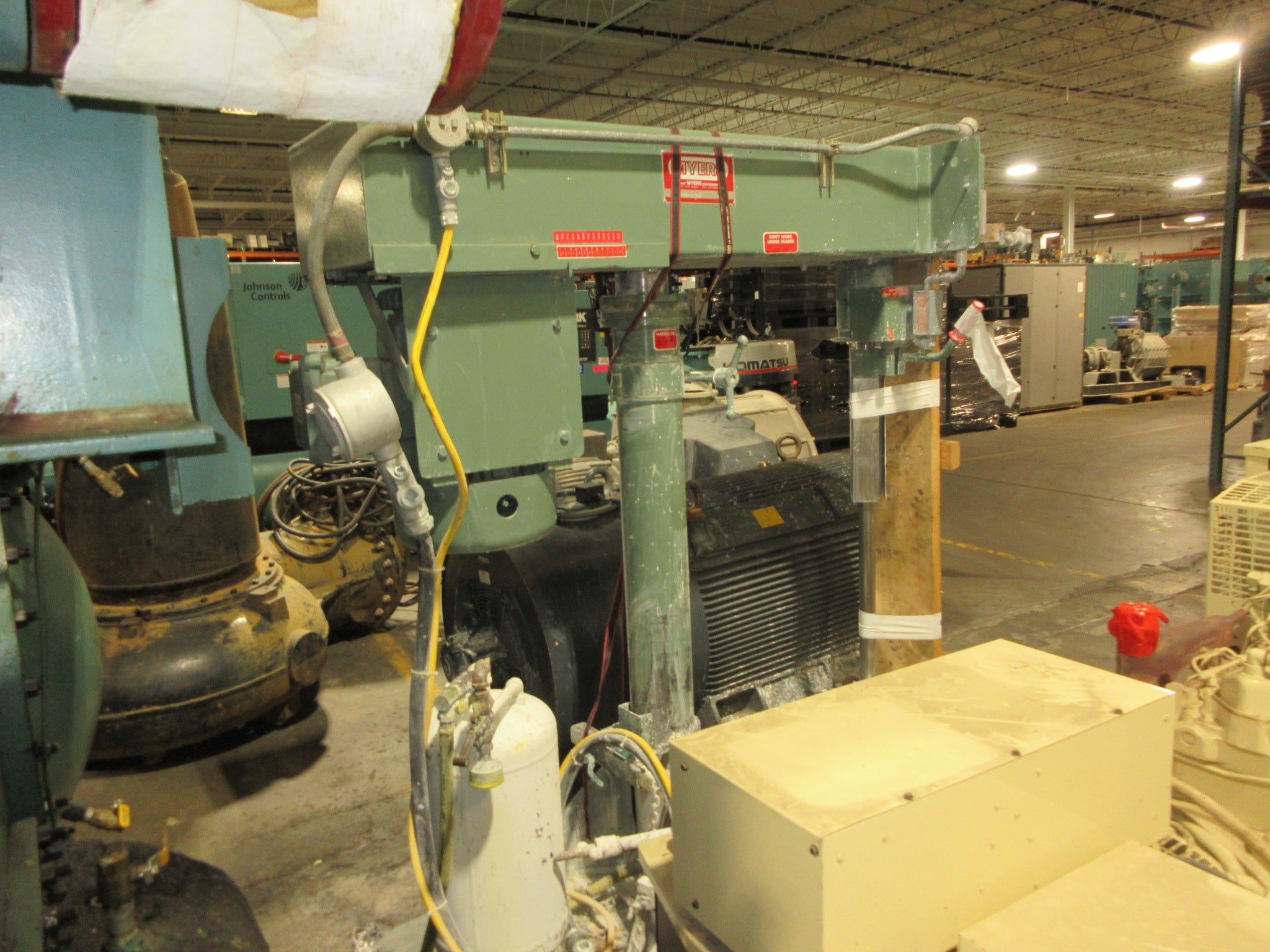 Myers High Speed Disperser 775A-25-2897 25HP 230/460V 3Ph Used