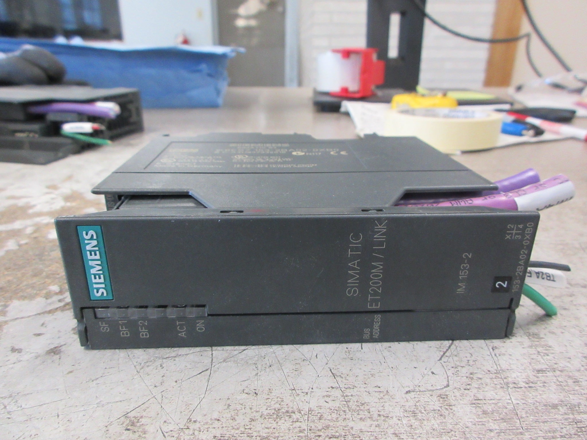 Siemens Simatic S7 ET200M/Link Module 6ES7 153-2BA02-0XB0 E-Stand: 1 Used