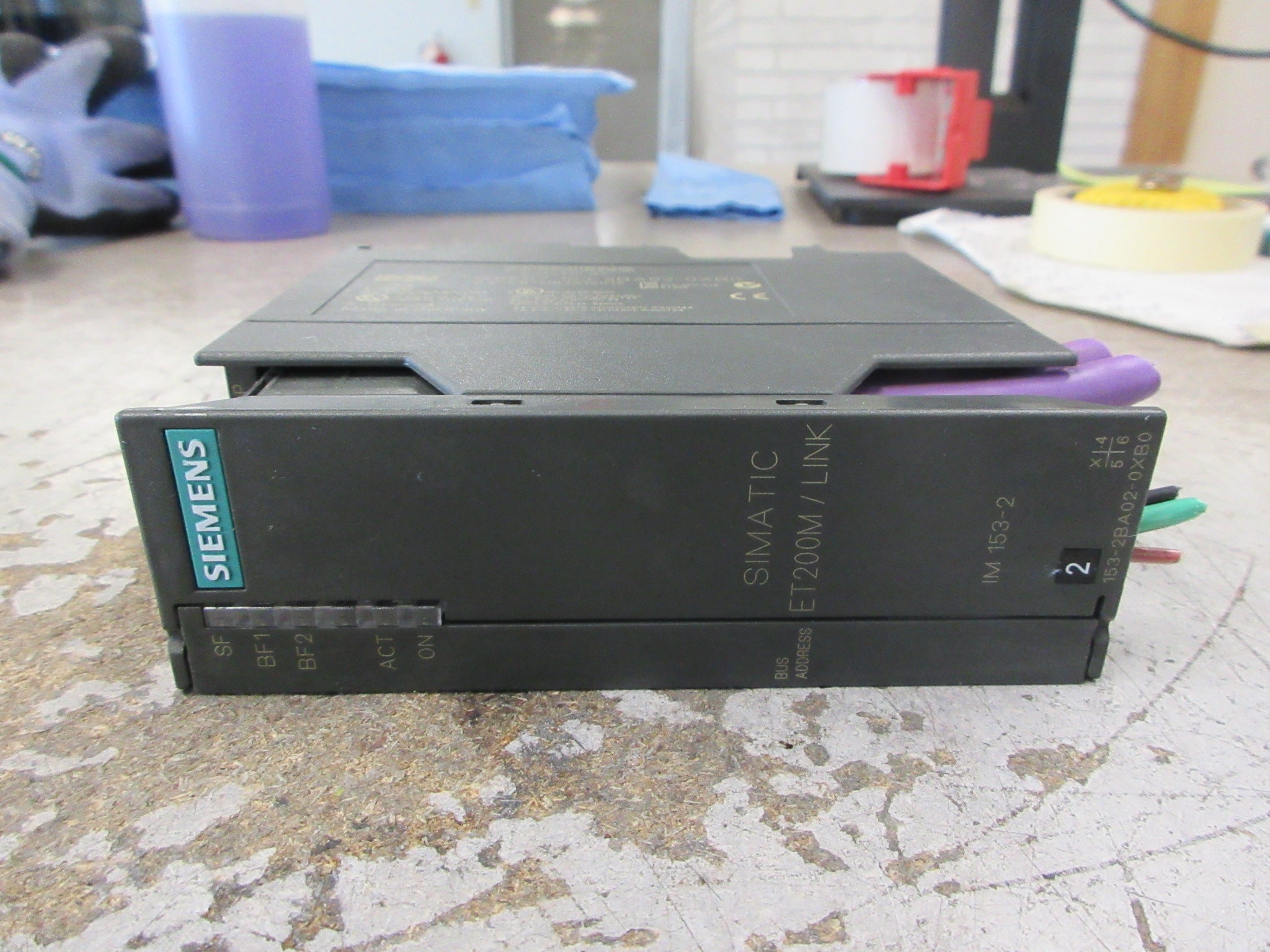Siemens Simatic S7 ET200M/Link Module 6ES7 153-2BA02-0XB0 E-Stand: 3 Used