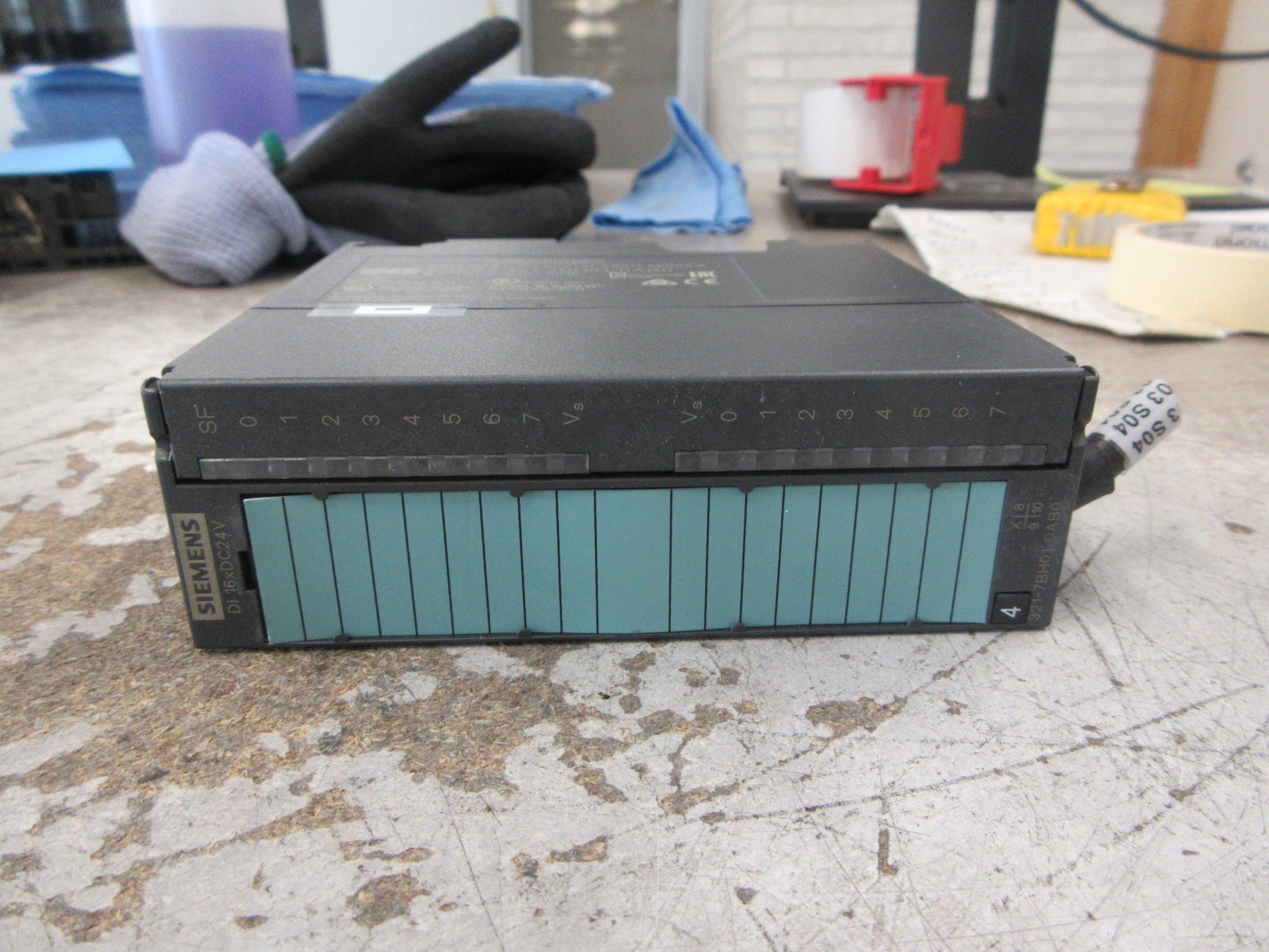 Siemens Simatic S7 Digital Input Module 6ES7 321-7BH01-0AB0 FS: 7 Used