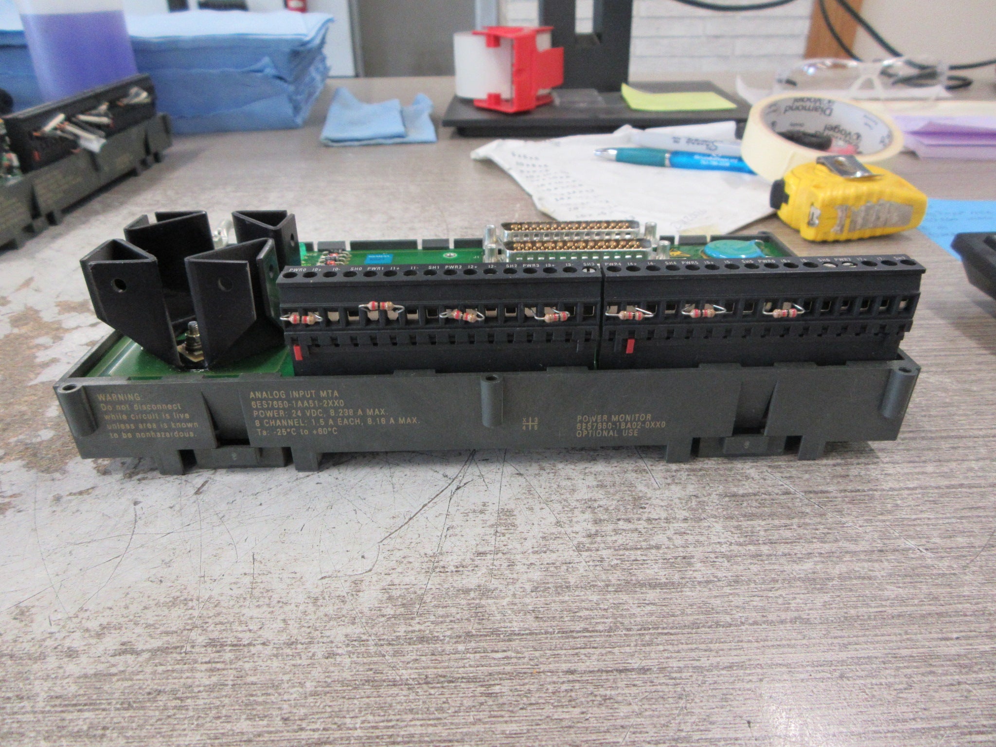 Siemens Analog Input MTA 6ES7650-1AA51-2XX0 8-Ch Used
