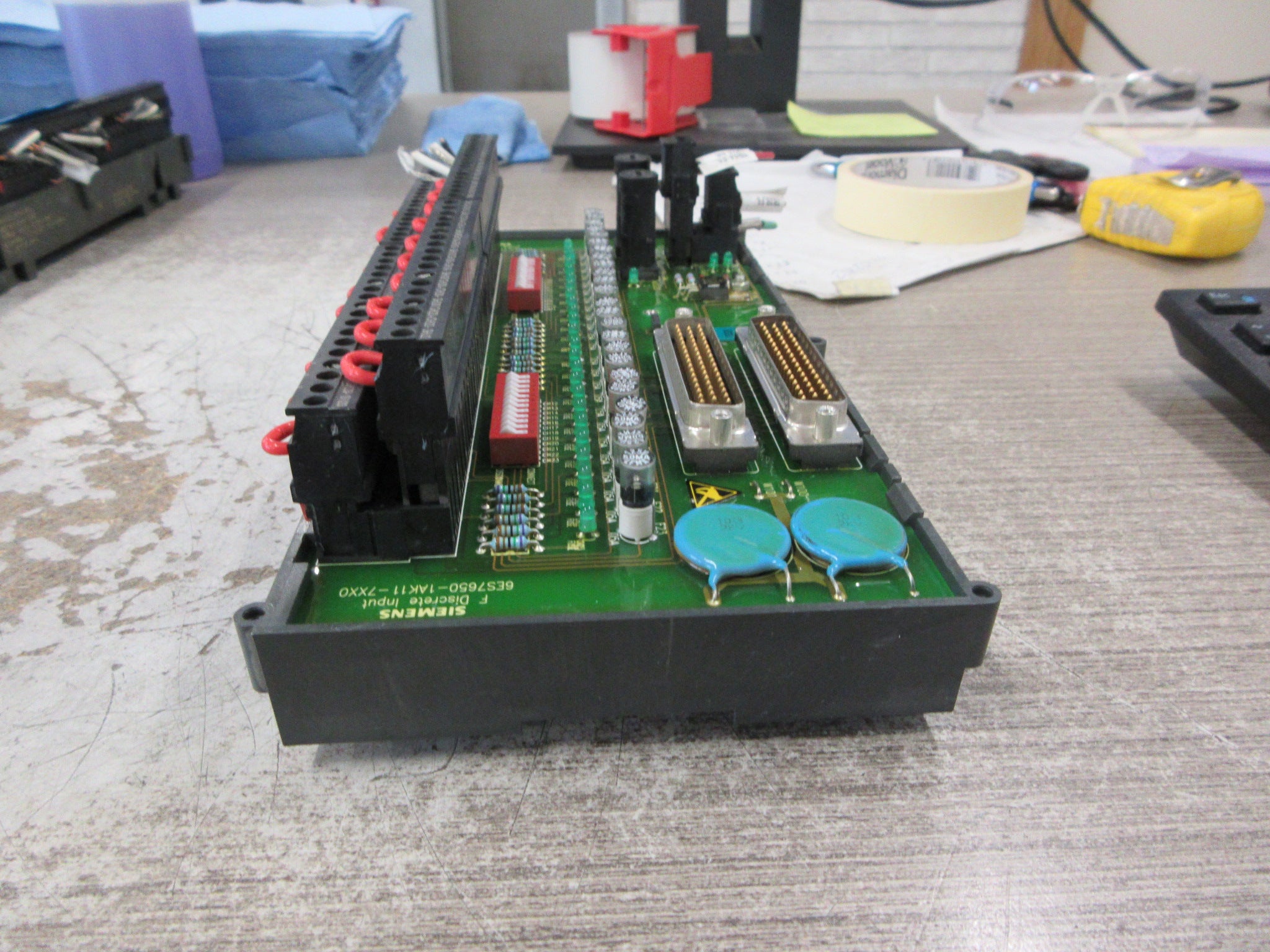 Siemens Failsafe Discrete Input MTA 6ES7650-1AK11-7XX0 24-Ch Used