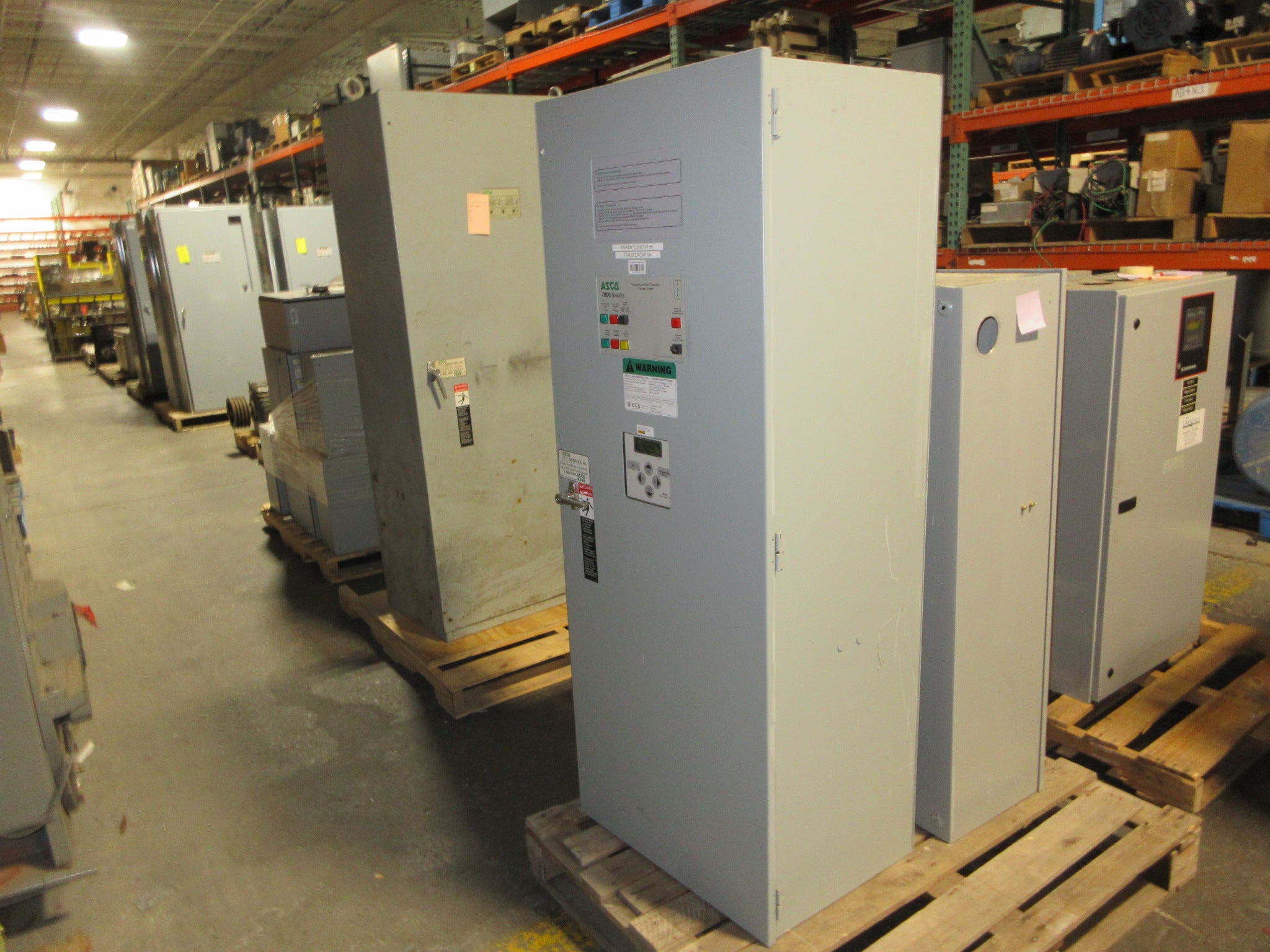 Asco 7000 Series Automatic Transfer Switch w/Bypass E7ADTSA30260N5XC 260A Used