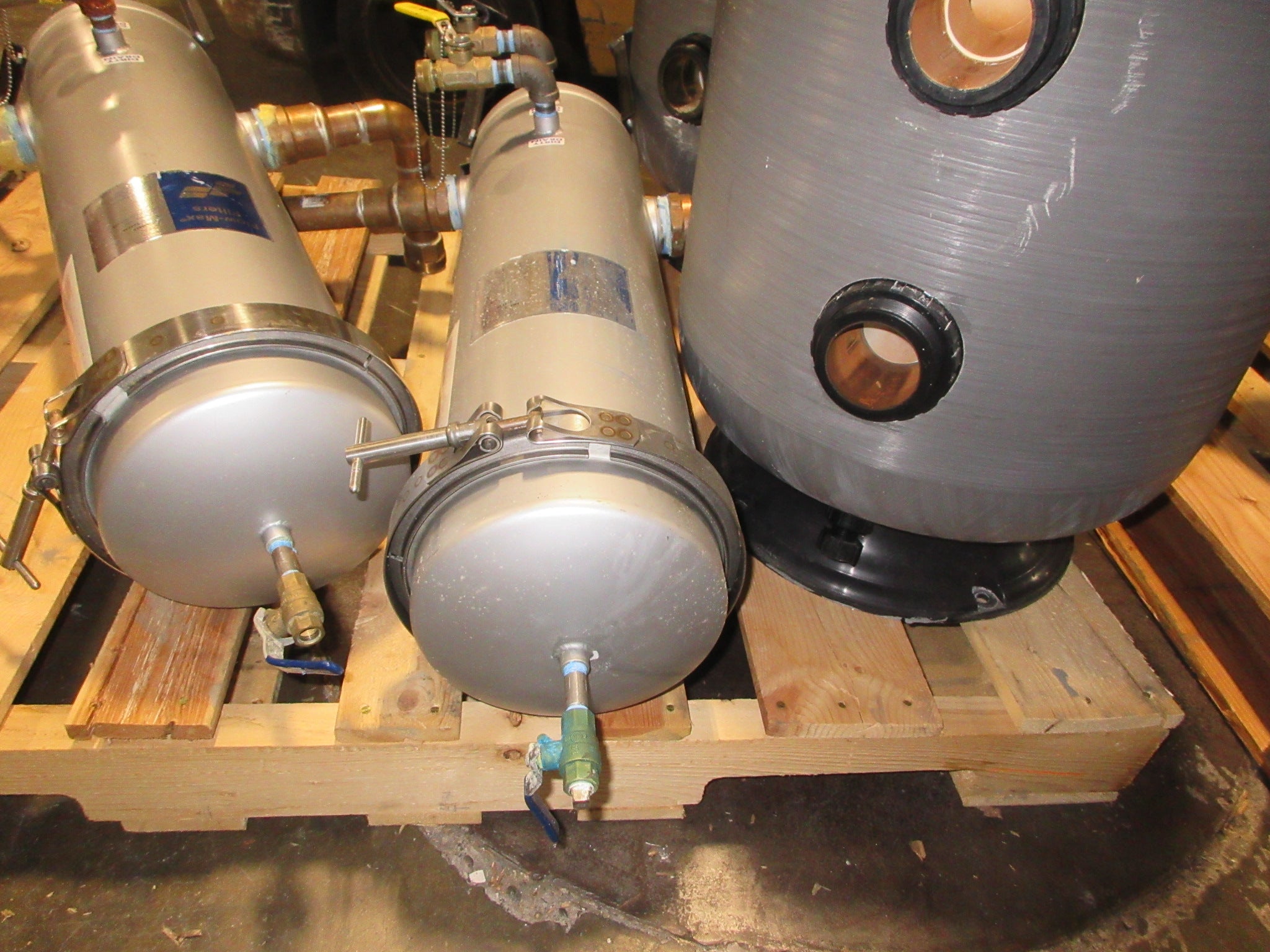 Watts Flow-Max Filter FM4X2 150 PSI Used
