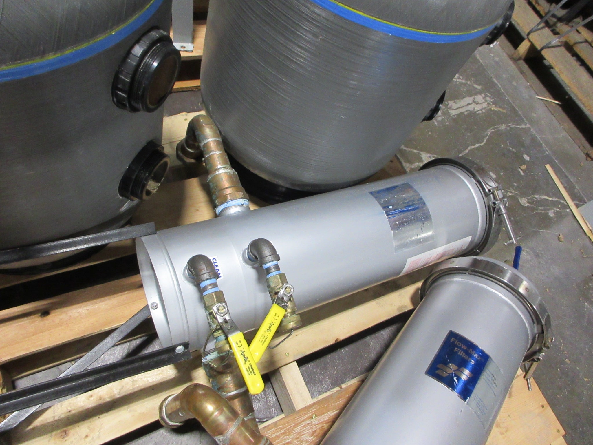 Watts Flow-Max Filter FM4X2 150 PSI Used