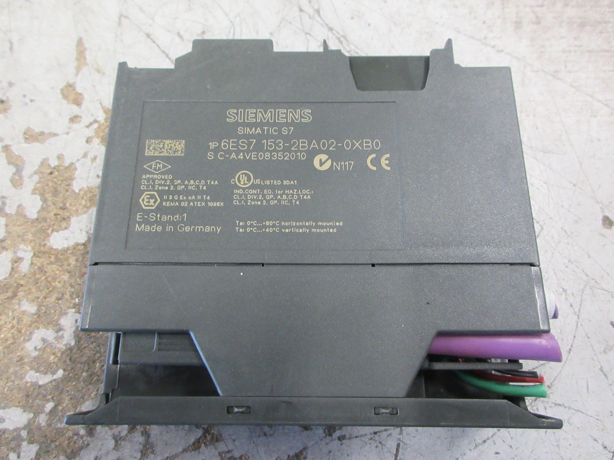 Siemens Simatic S7 ET200M/Link Module 6ES7 153-2BA02-0XB0 E-Stand:1 Used