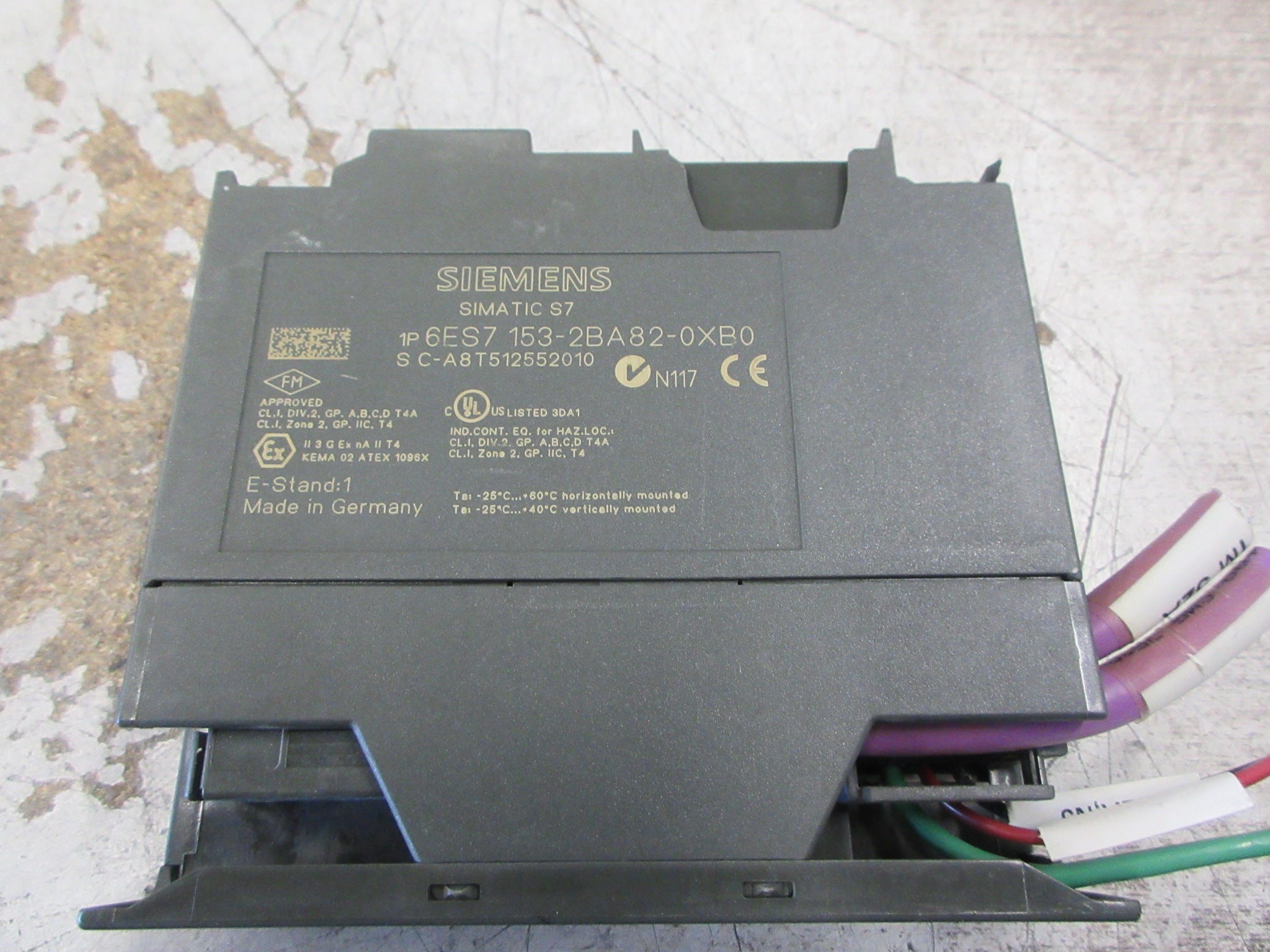 Siemens Simatic S7 ET200M/Link Module 6ES7 153-2BA82-0XB0 E-Stand: 1 Used