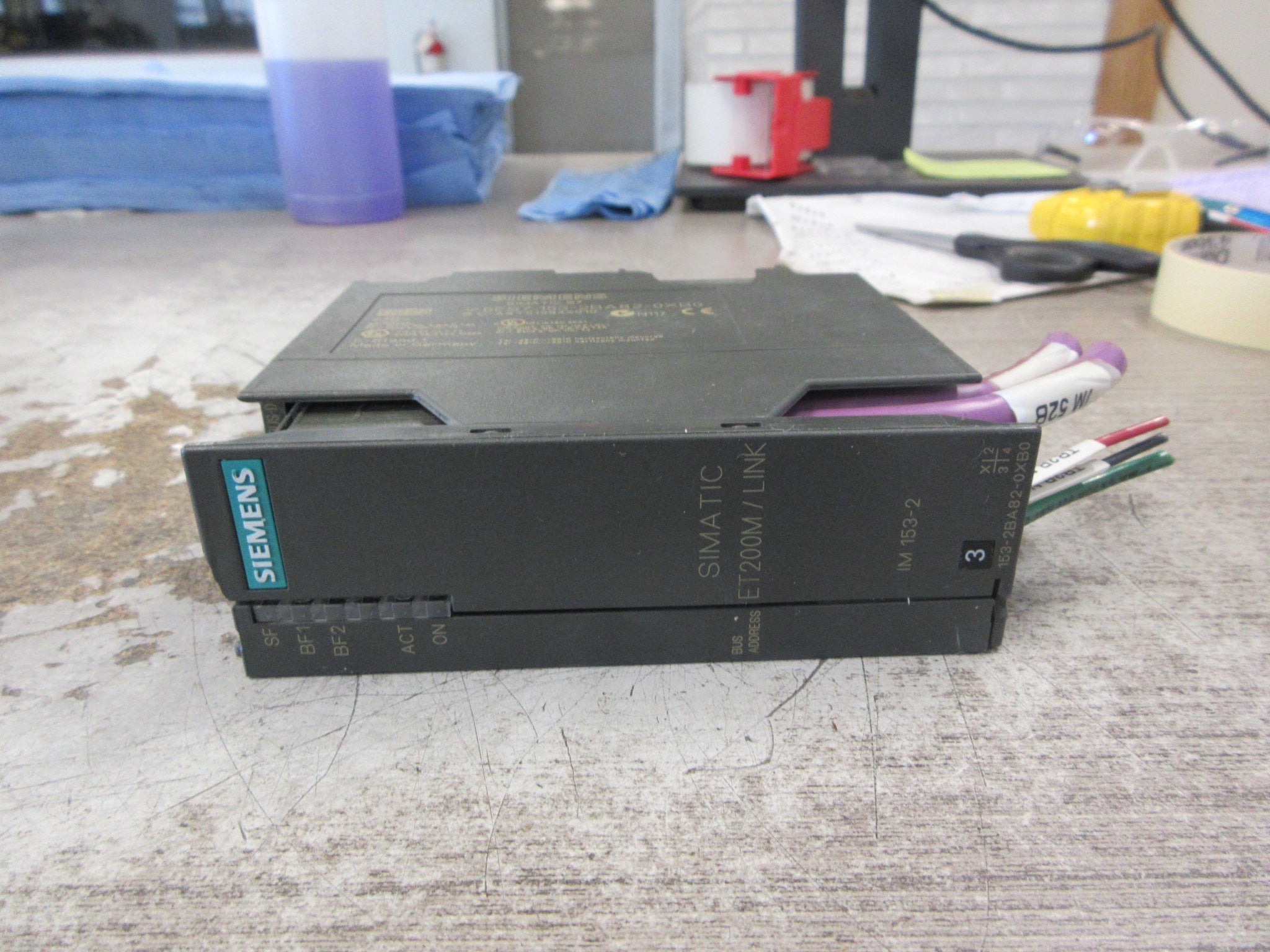 Siemens Simatic S7 ET200M/Link Module 6ES7 153-2BA82-0XB0 E-Stand: 1 Used