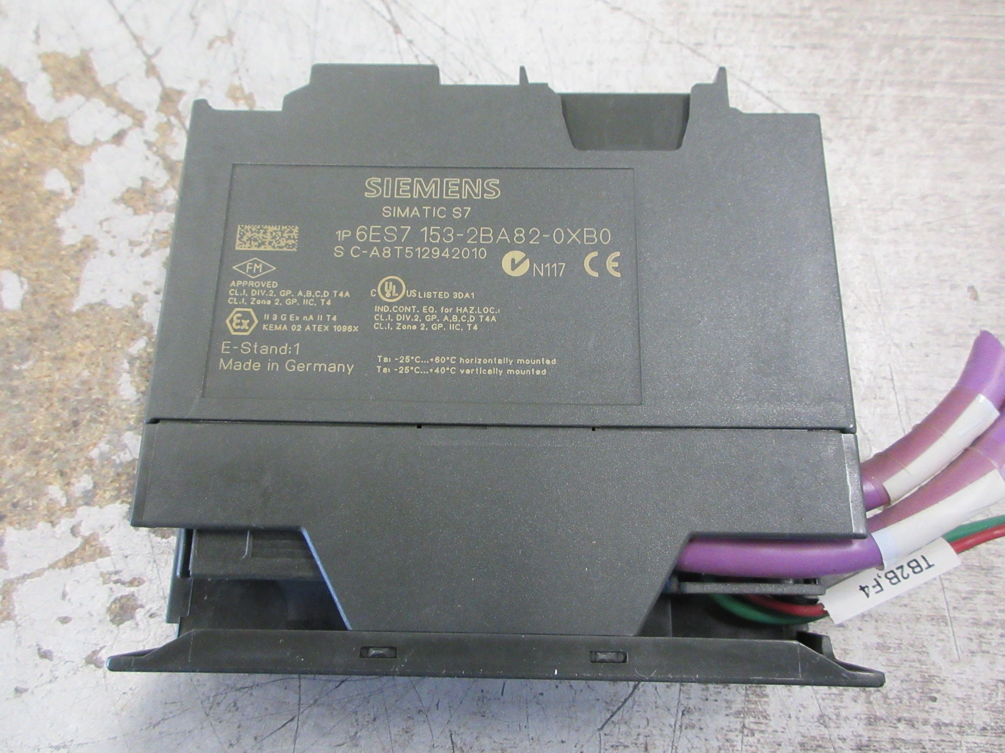 Siemens Simatic S7 ET200M/Link Module 6ES7 153-2BA82-0XB0 E-Stand: 1 Used