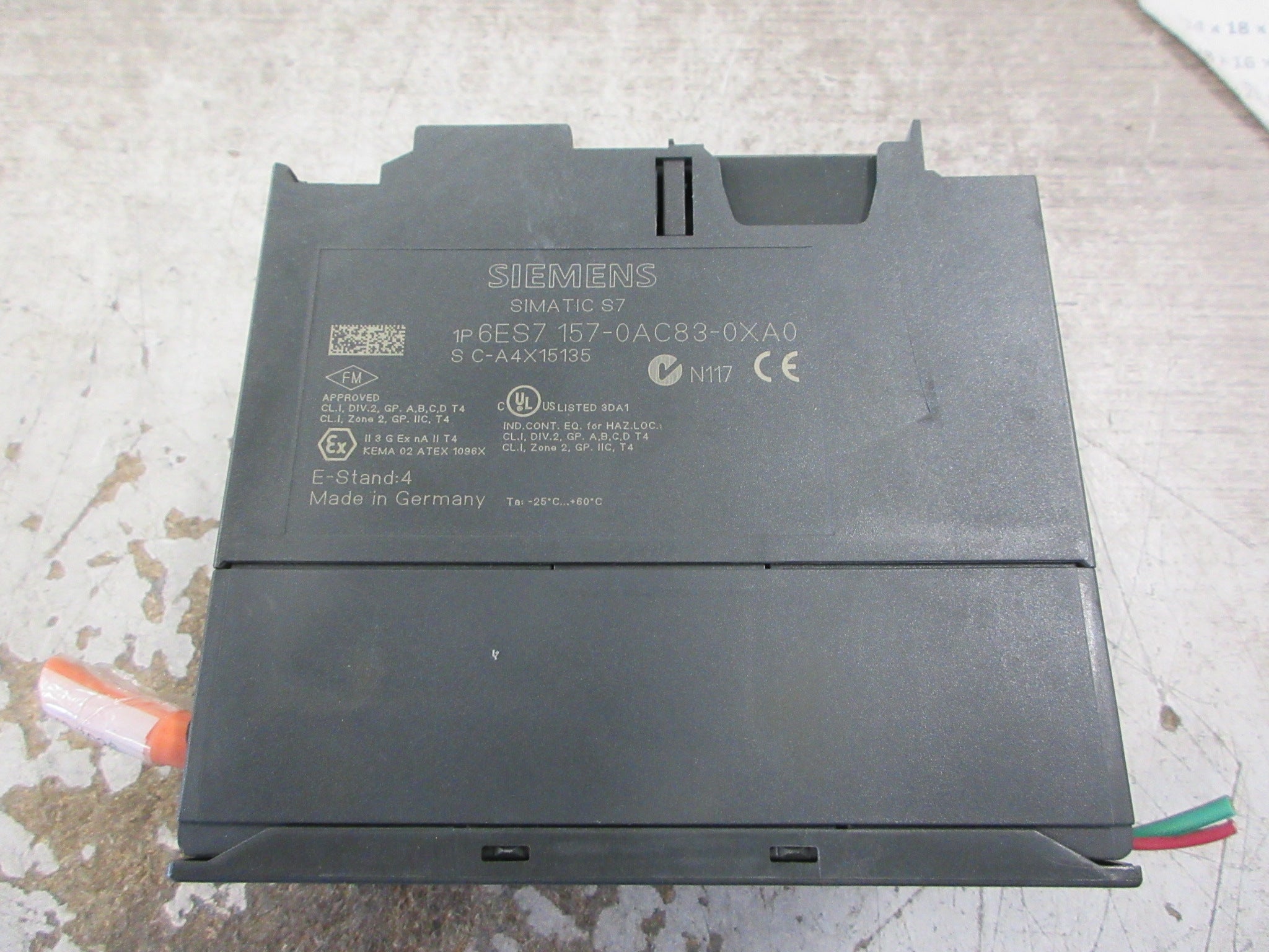 Siemens Simatic S7 DP/PA Coupler Module 6ES7 157-0AC83-0XA0 E-Stand: 4 Used
