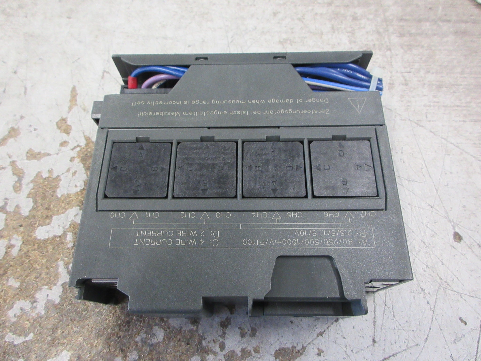 Siemens Simatic S7 Analog Input Module 6ES7 331-7KF02-0AB0 E-Stand: 5 Used