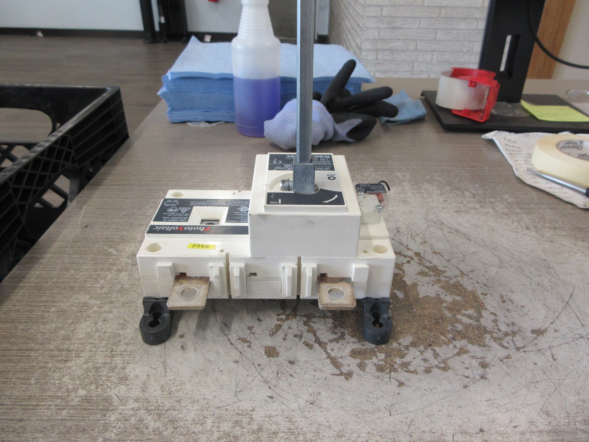 Socomec Sirco PV Disconnect Switch 27PV2019 200A 1000VDC 2P Used
