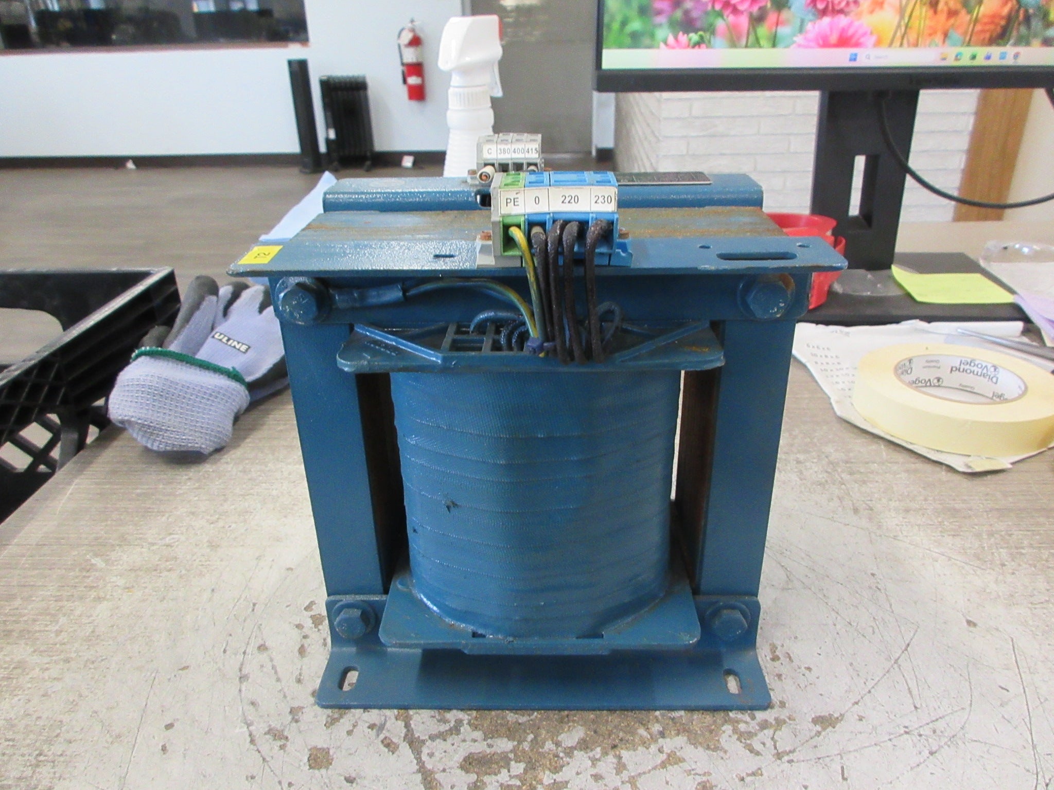Procon Controls Transformer 100-1.5K-1-886-00 1.5KVA Pri: 380/400/415V Used