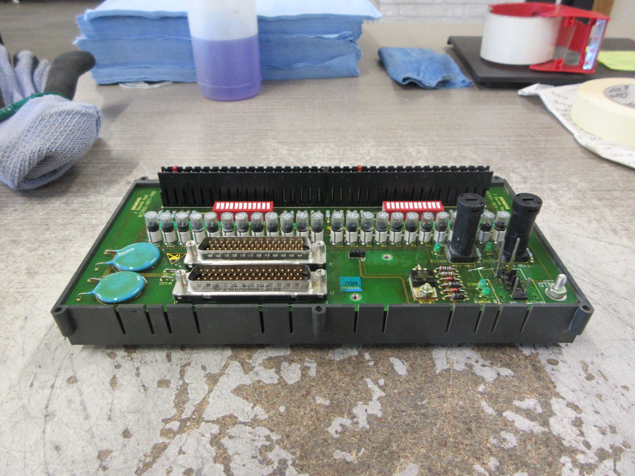 Siemens Failsafe Discrete Input MTA 6ES7650-1AK11-7XX0 24-Ch Used