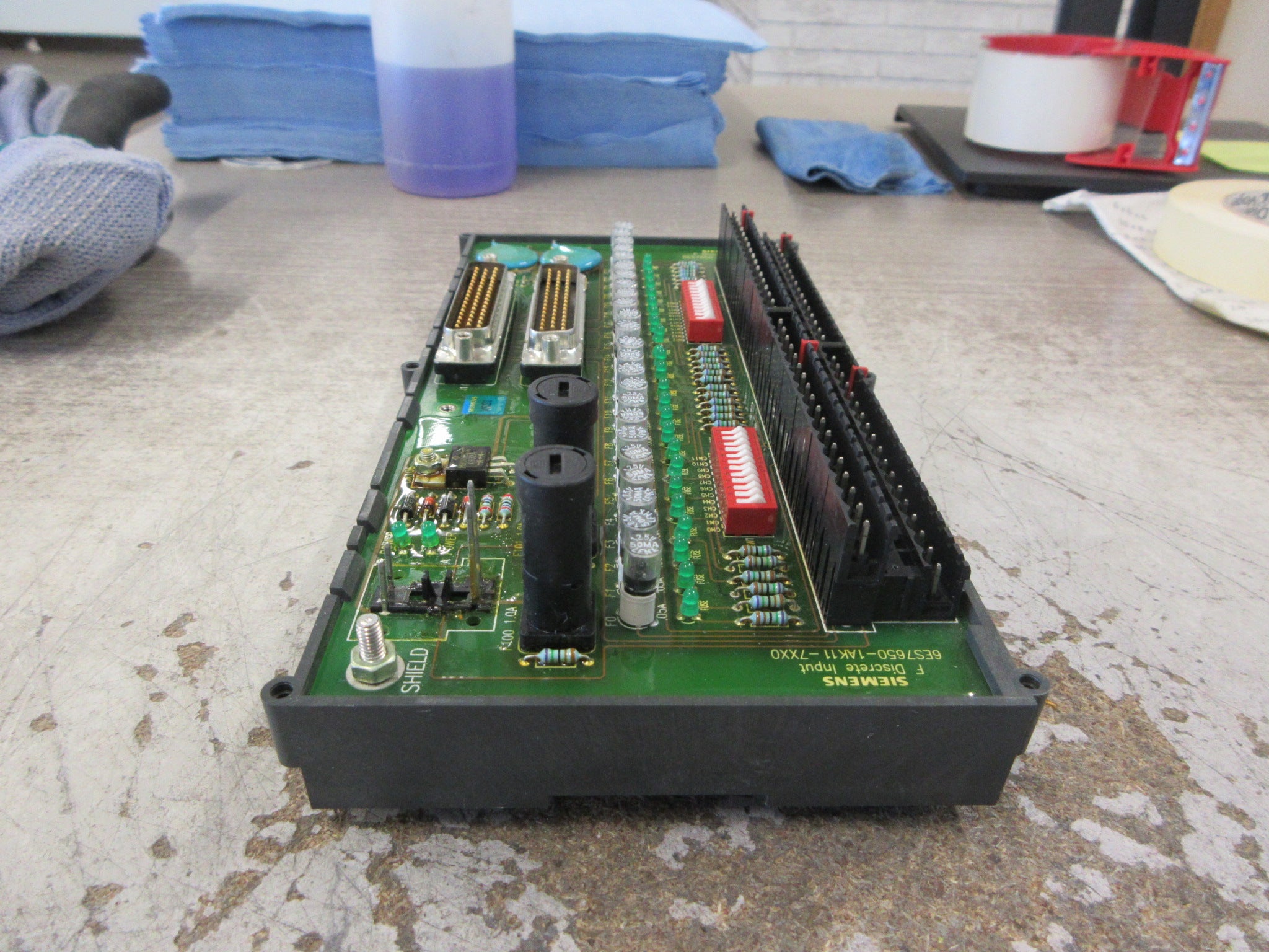 Siemens Failsafe Discrete Input MTA 6ES7650-1AK11-7XX0 24-Ch Used