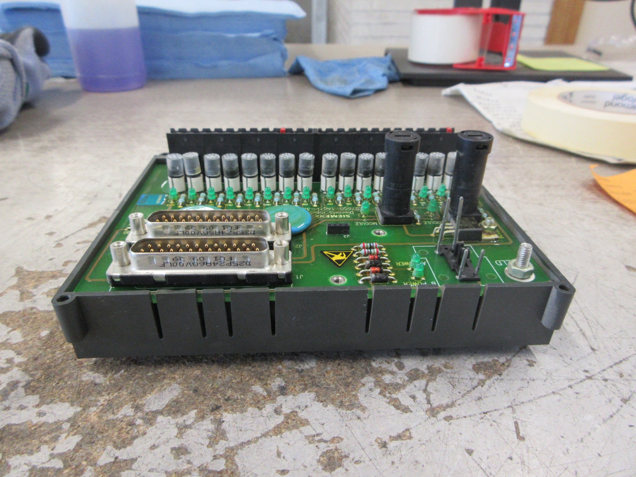 Siemens Discrete Input MTA 6ES7650-1AC11-3XX0 16-Ch Used