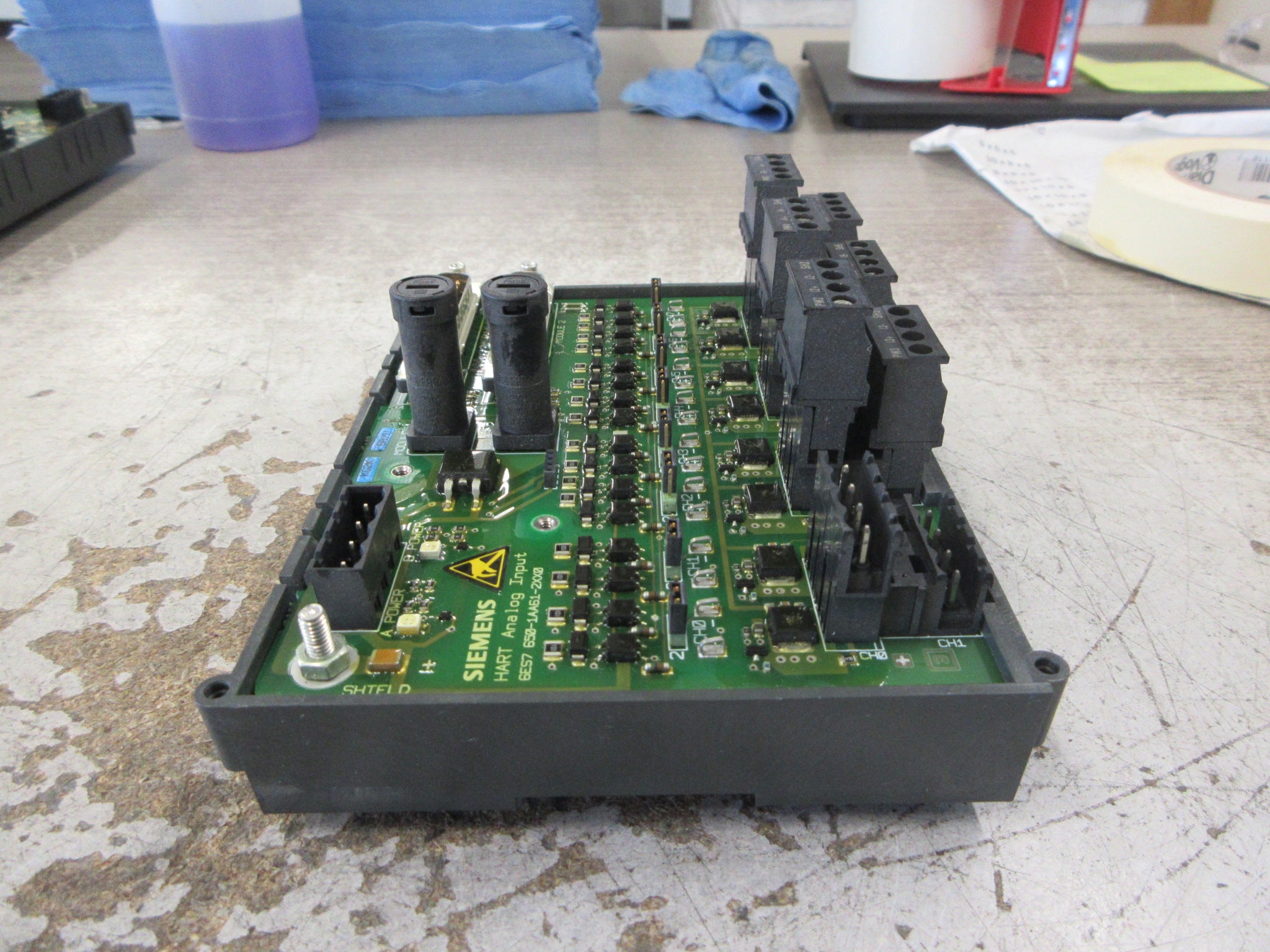 Siemens HART Analog Input MTA 6ES7650-1AA61-2XX0 8-Ch Used