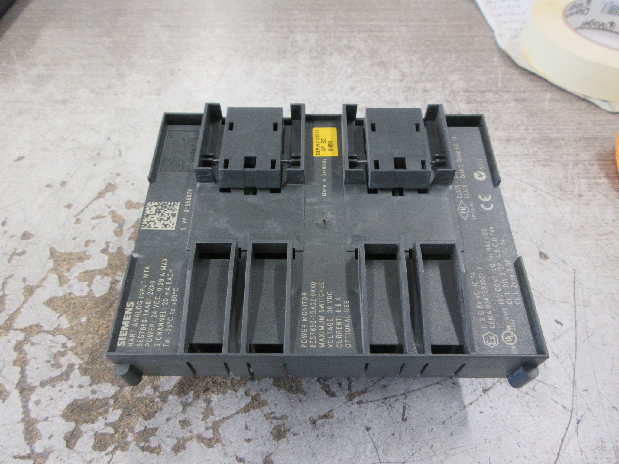 Siemens HART Analog Input MTA 6ES7650-1AA61-2XX0 8-Ch Used