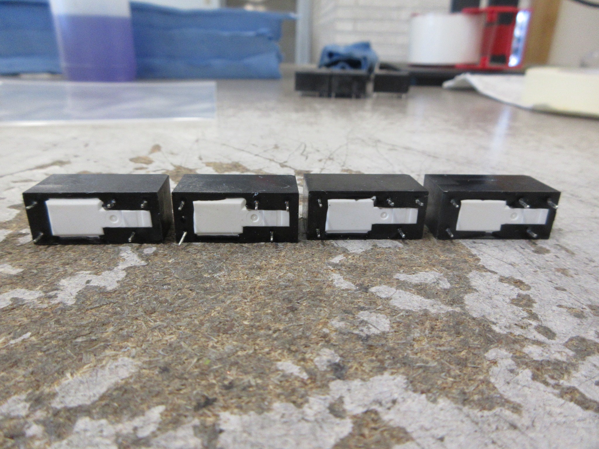 Zettler Relay AZ761-1CE-18DEF 12A 250V *Lot of 4* Used