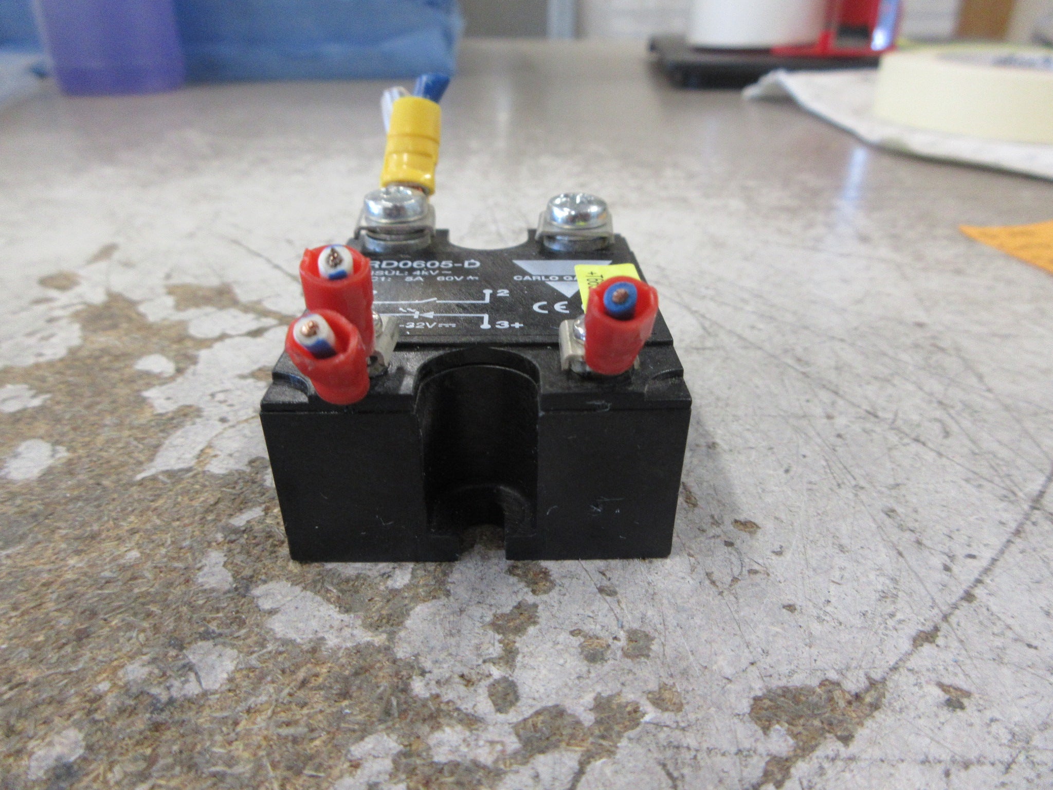 Carlo Gavazzi Solid State Relay RD0605-D Input: 60VDC Output: 3-32VDC Used