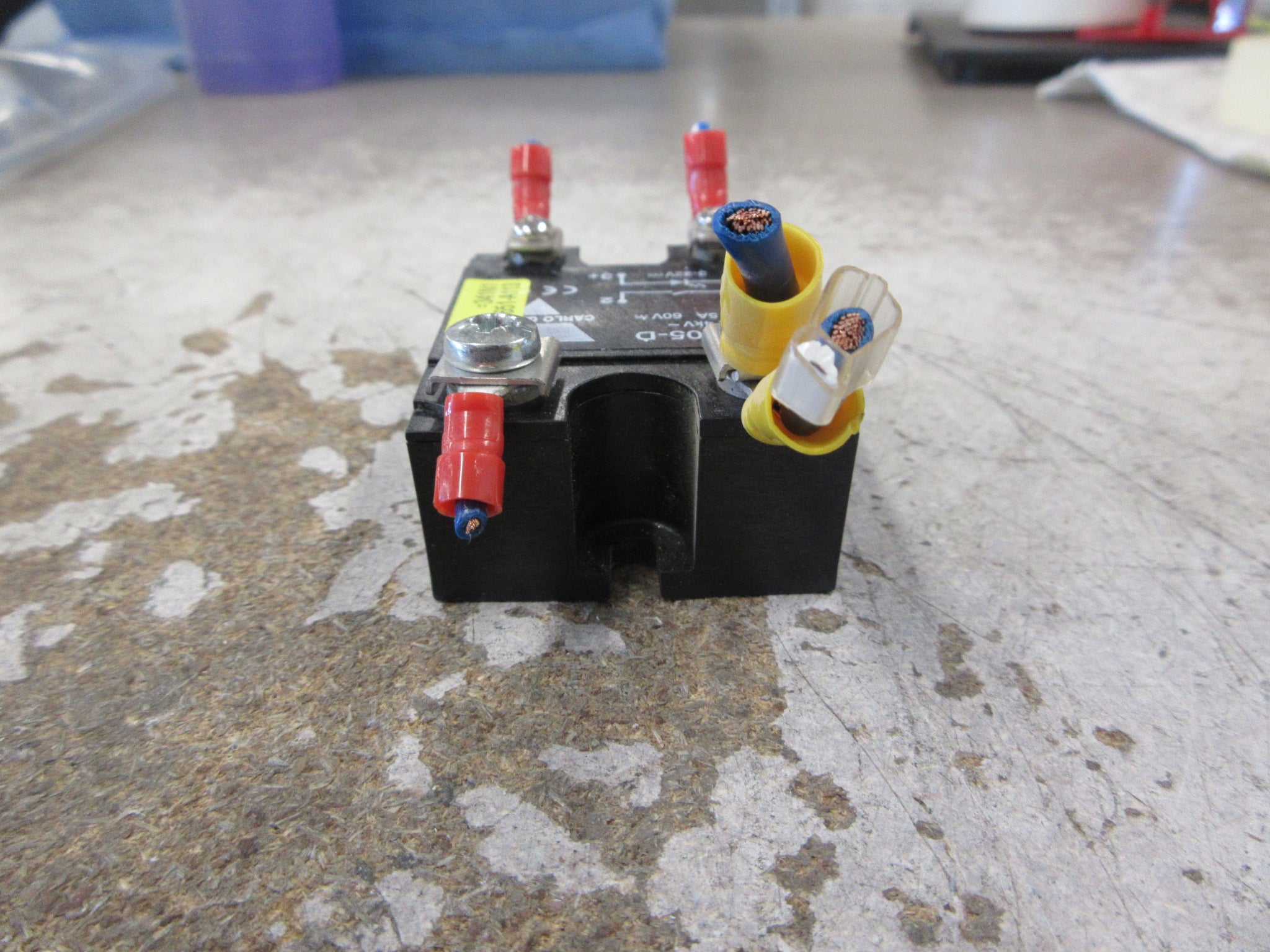 Carlo Gavazzi Solid State Relay RD0605-D Input: 60VDC Output: 3-32VDC Used
