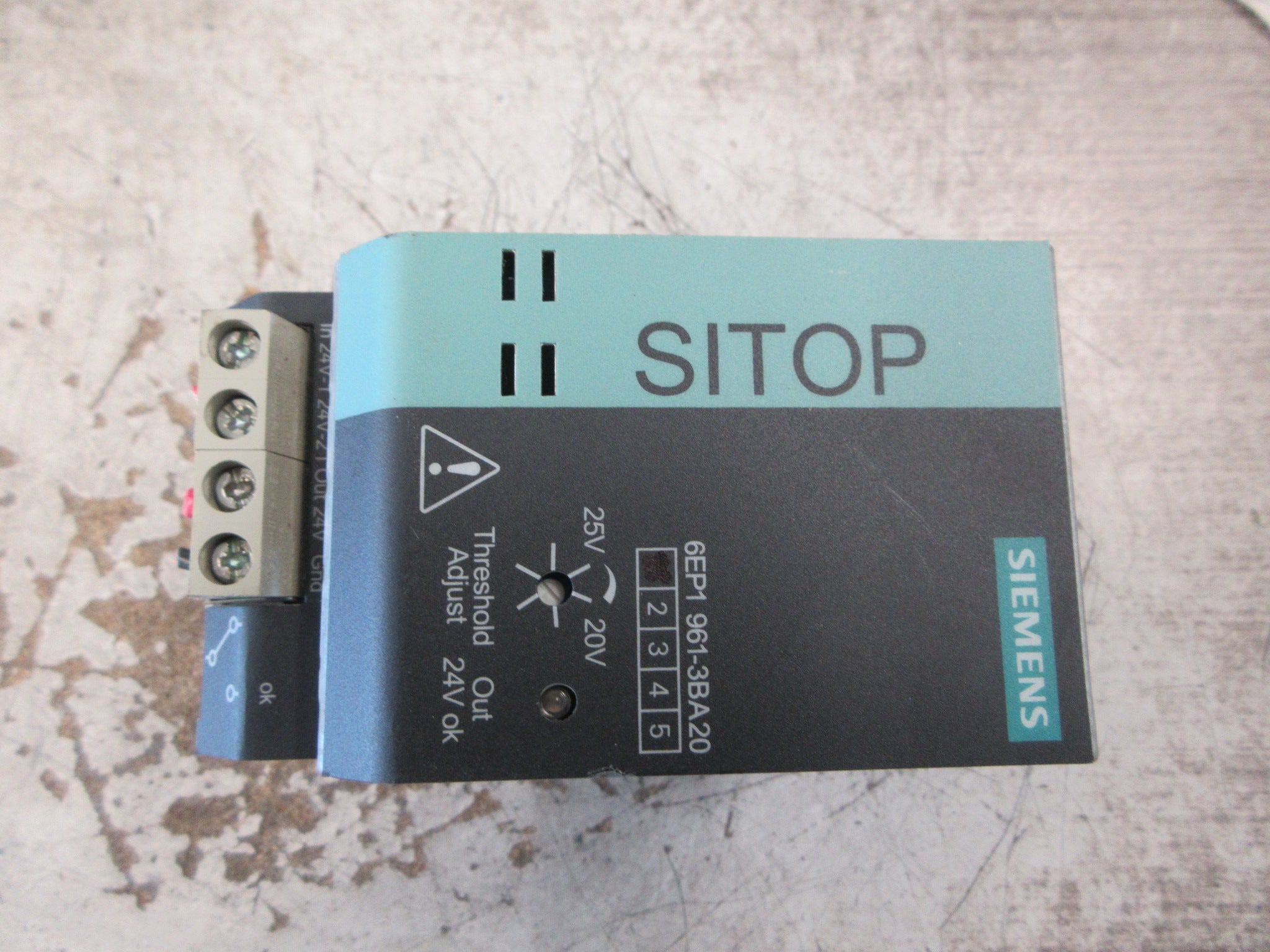 Siemens SITOP Redundancy Module 6EP1961-3BA20 Input: 24-35VDC Used