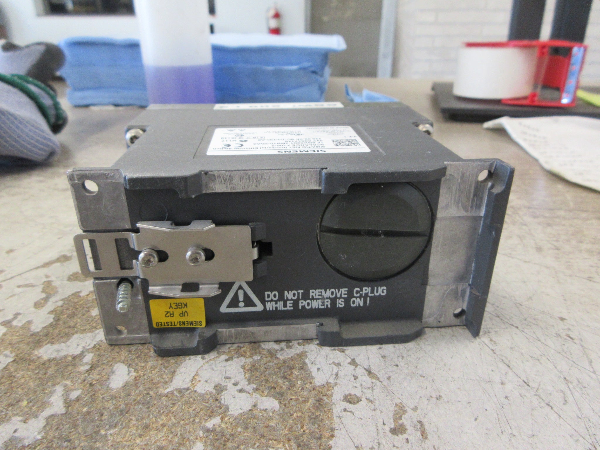 Siemens Simatic Net Scalance X204-2 Industrial Ethernet Switch Used