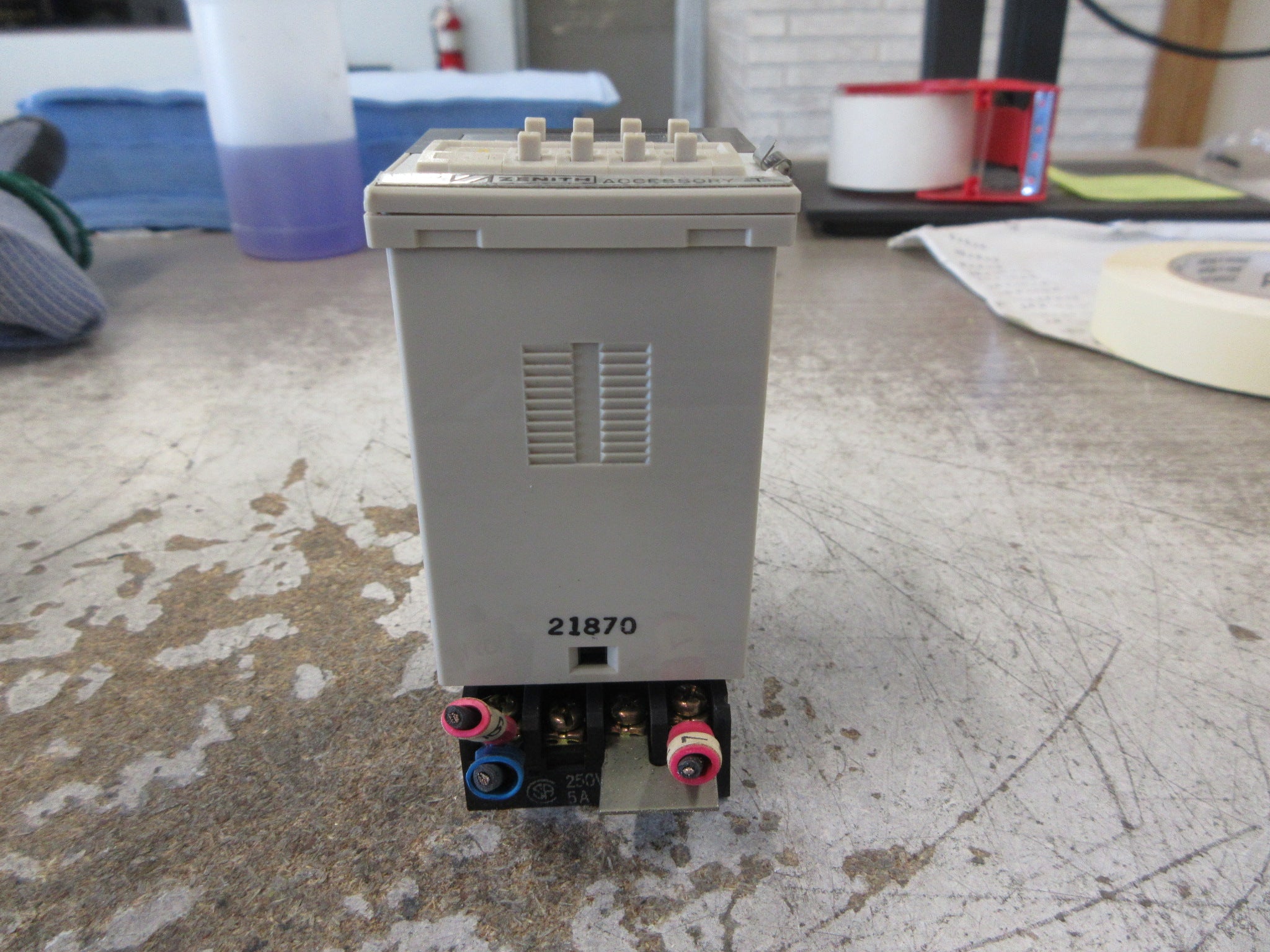 Zenith Timer OSA-A 100/110/120V 50/60Hz W/Base Used