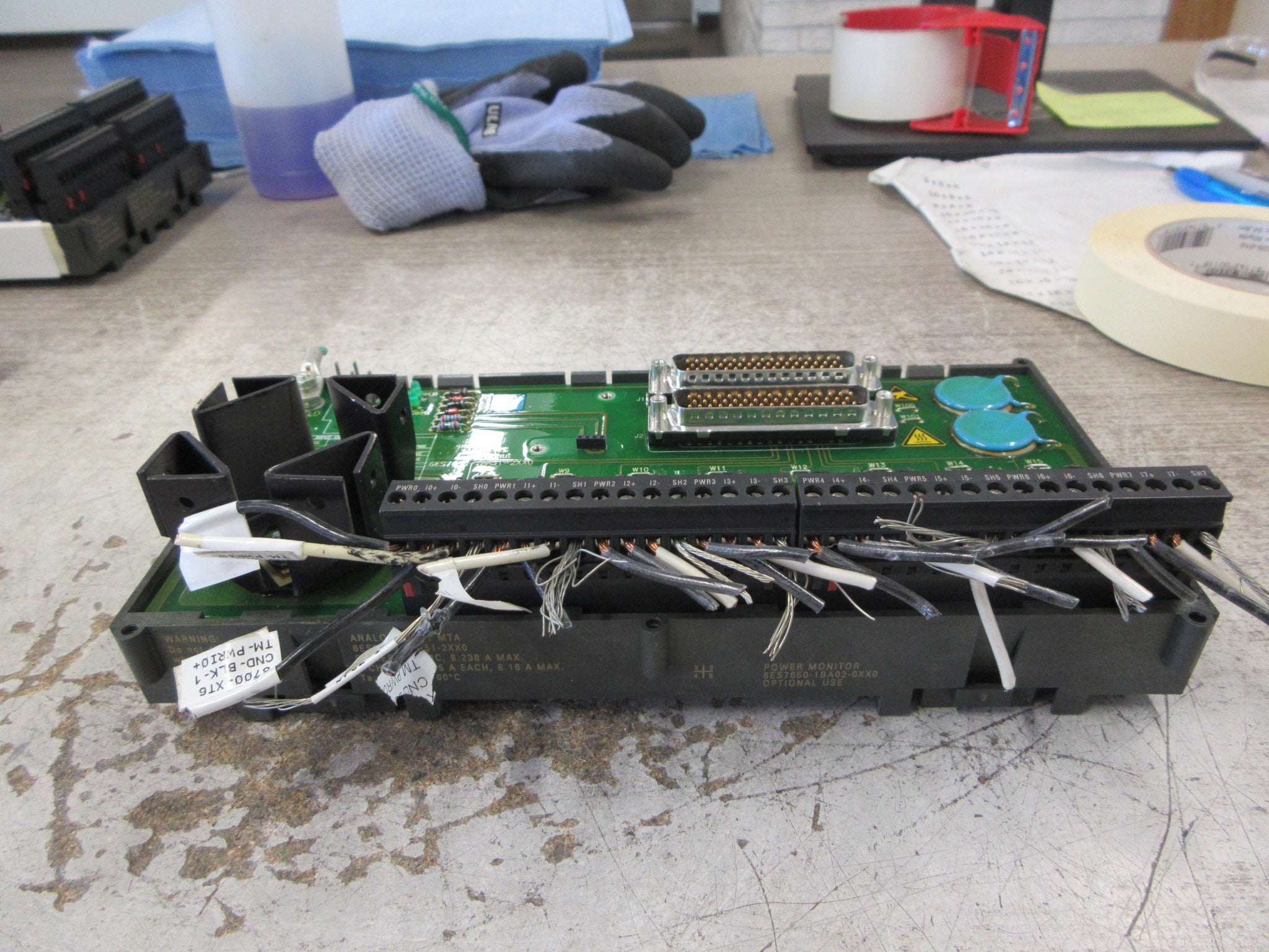 Siemens Analog Input MTA 6ES7650-1AA51-2XX0 8-Ch Used
