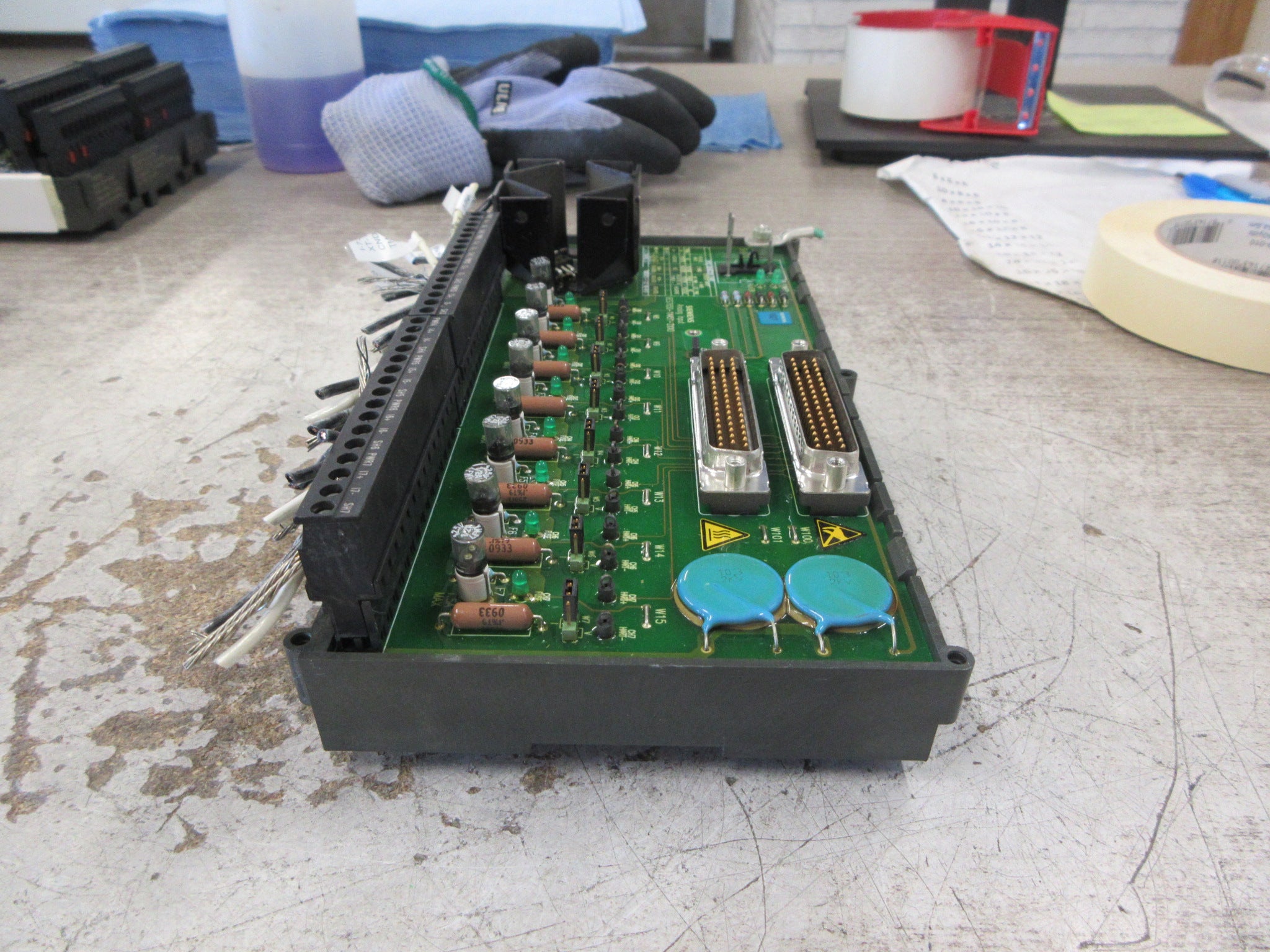 Siemens Analog Input MTA 6ES7650-1AA51-2XX0 8-Ch Used