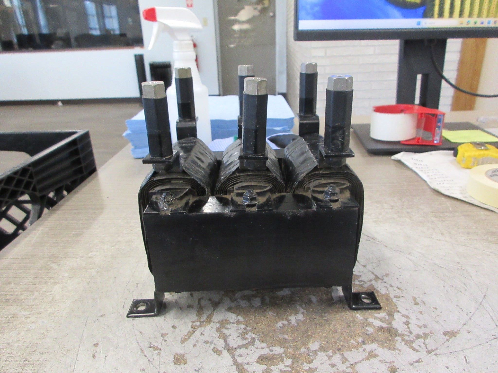Telemecanique Reactor 502868-035-0417 0.07mH 152A 200/500V 50/60Hz Used