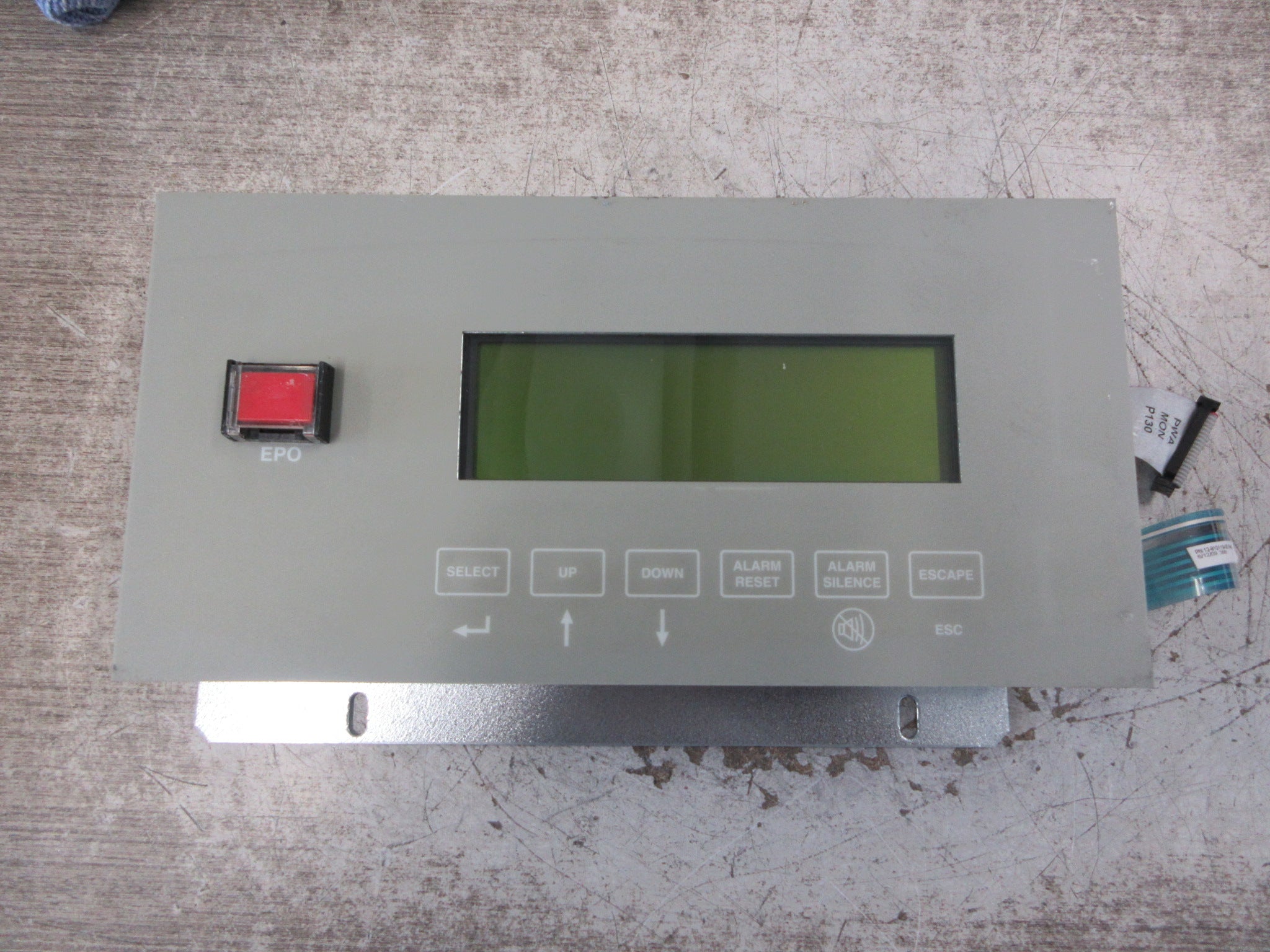 Emerson Liebert Control Panel Assembly 02-812535-10 Used