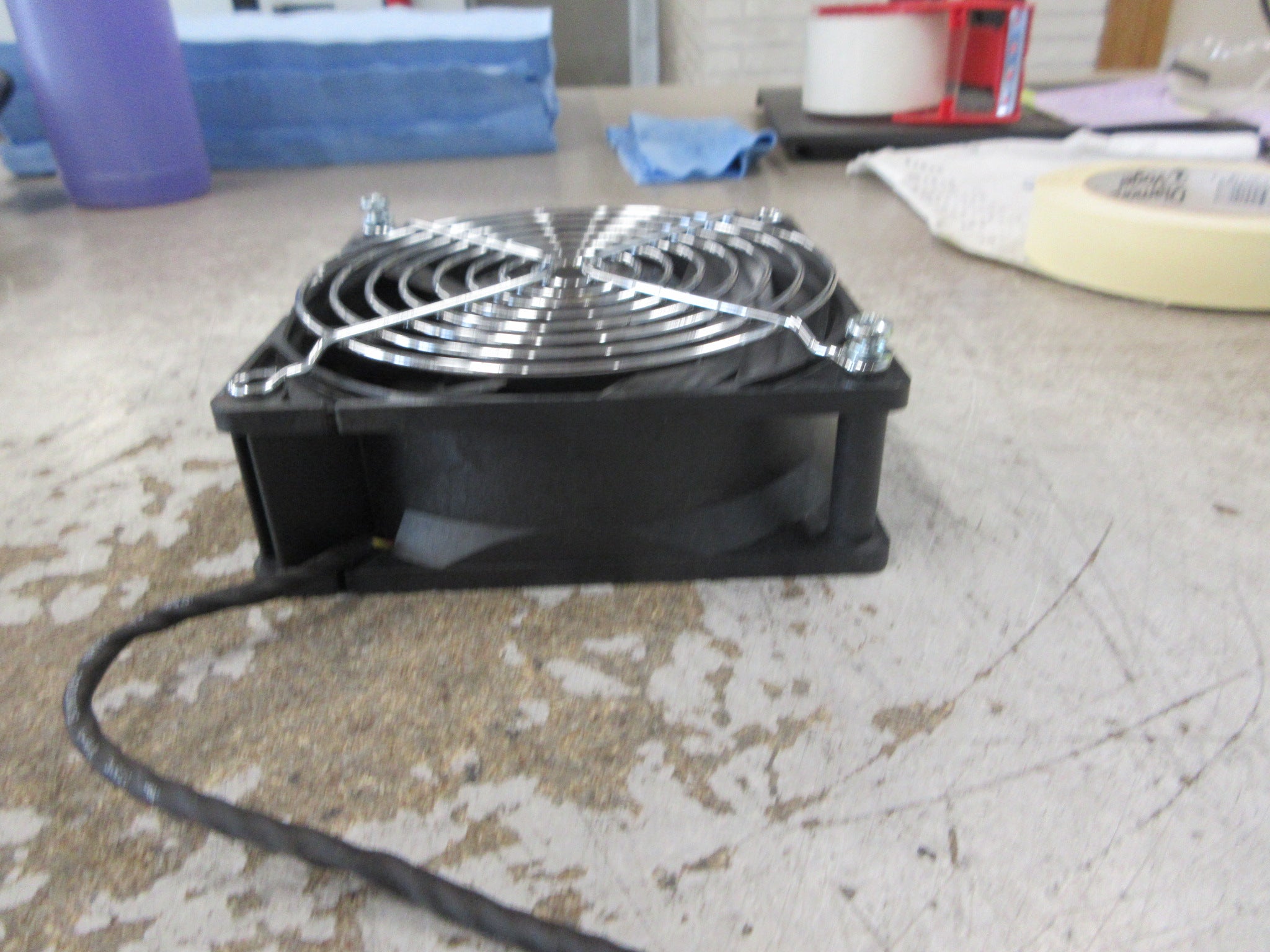 Sanyo Denki San Ace 120 Axial Fan 9G1224G1D01 24VDC 0.50A W/Grille Used