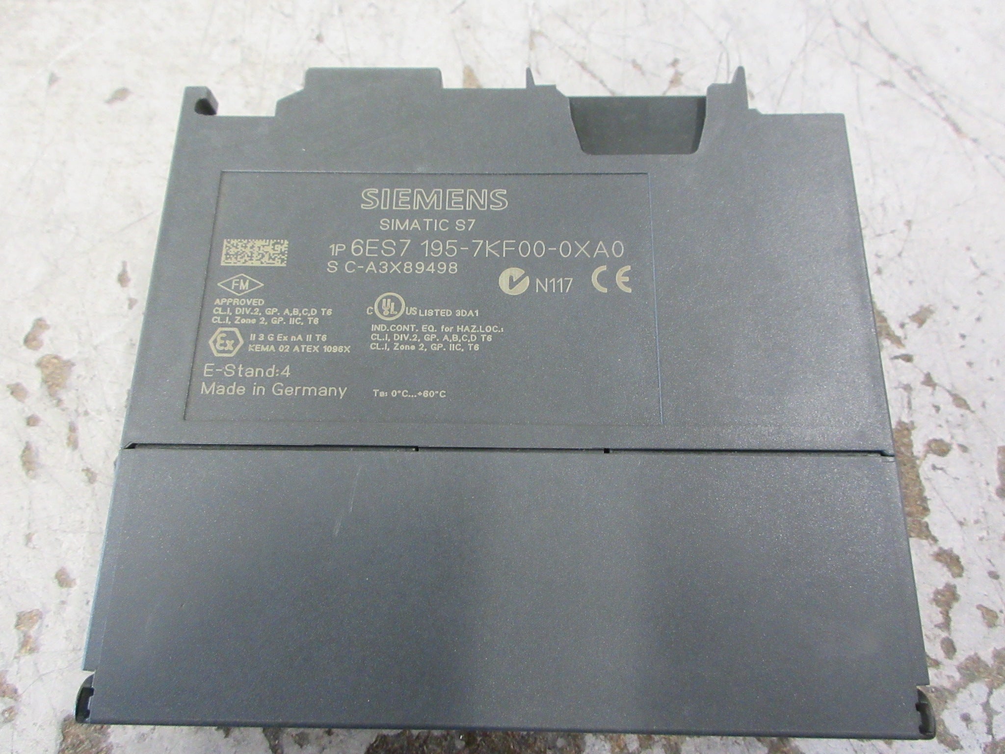 Siemens Simatic S7 Isolation Module 6ES7 195-7KF00-0XA0 E-Stand: 4 Used