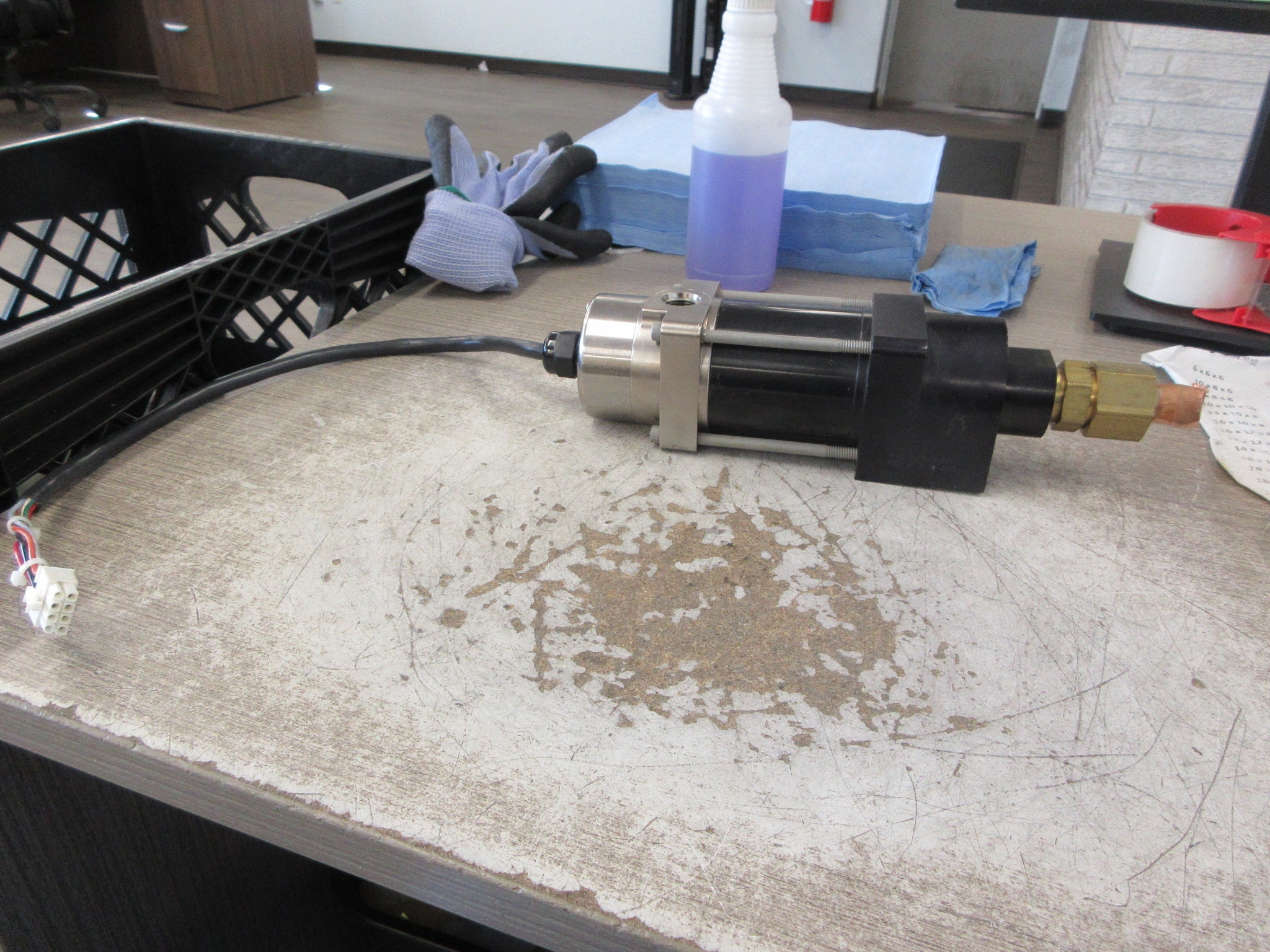 Cascon Refrigerant Pump 227-D-001 Rev. F 24VDC Used