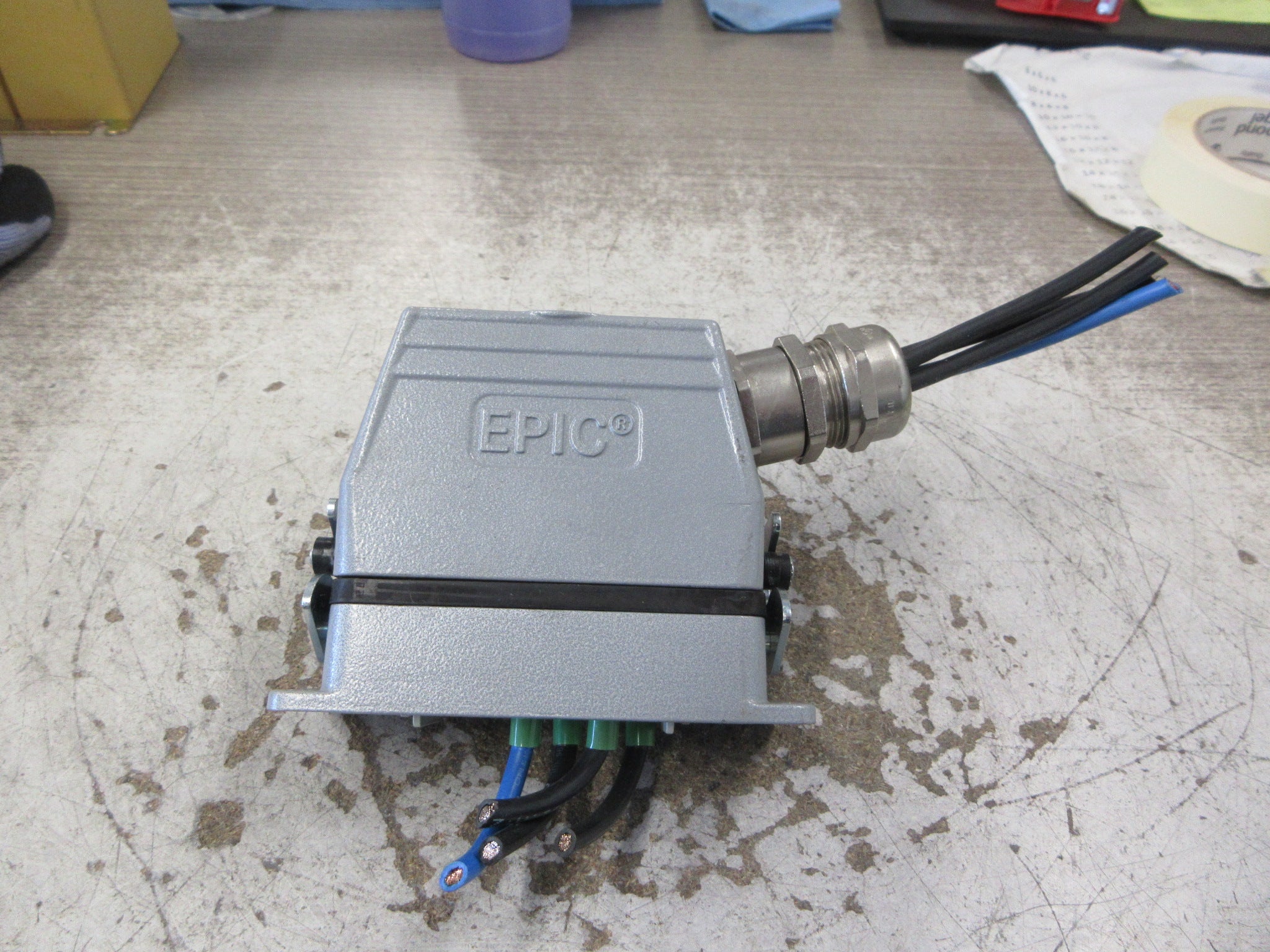 Epic Plug & Connector Set 10171000 / 10170000 35A 600V Used