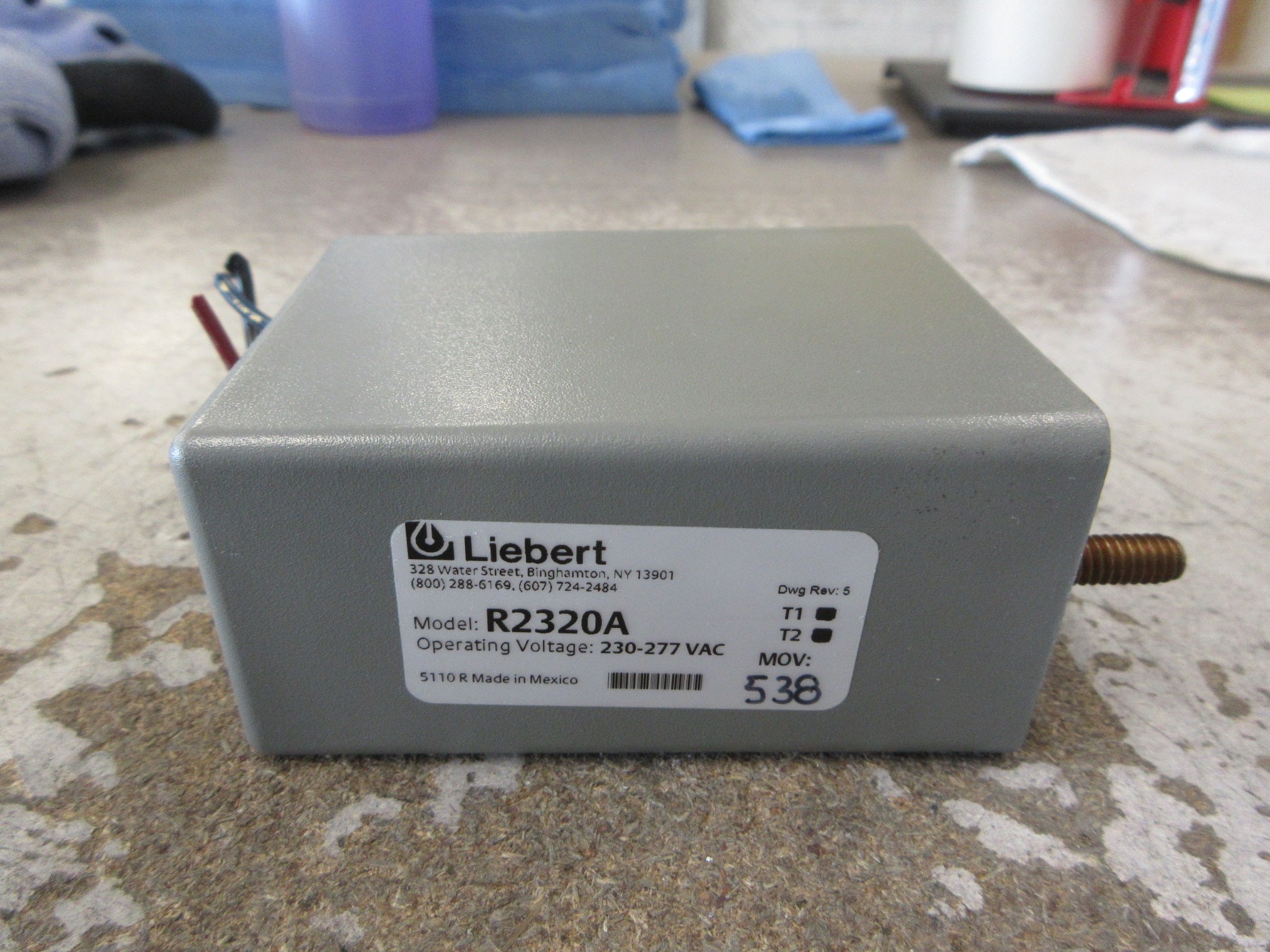 Liebert Surge Suppressor Module R2320A 230-277V Used