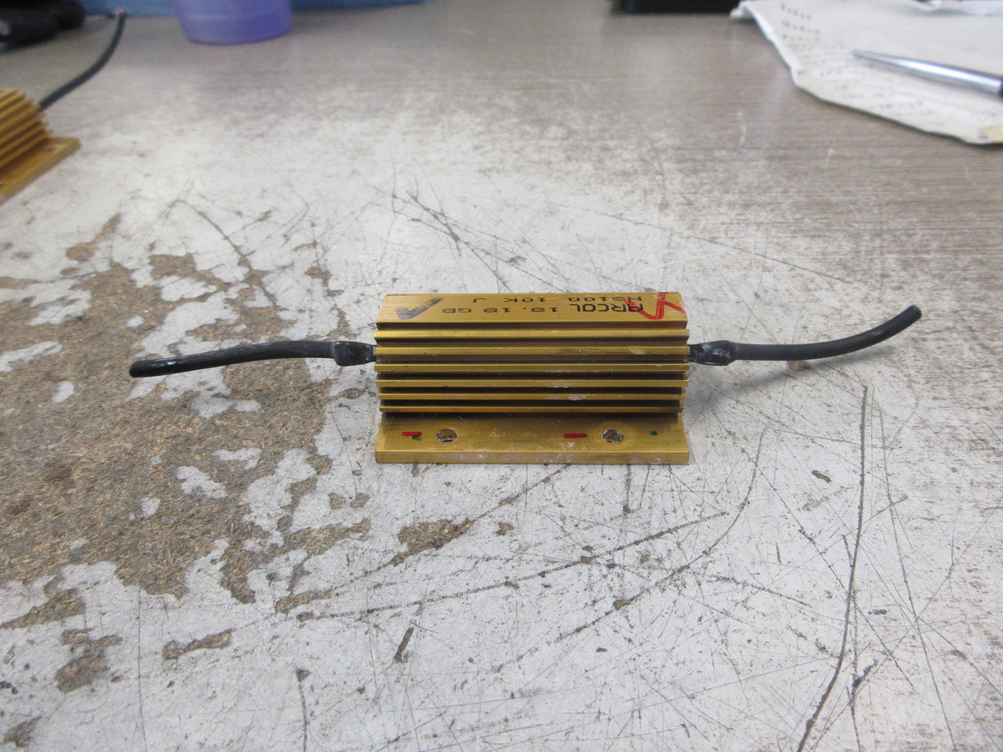 Arcol Resistor HS100 10K J 10k Ohms Used