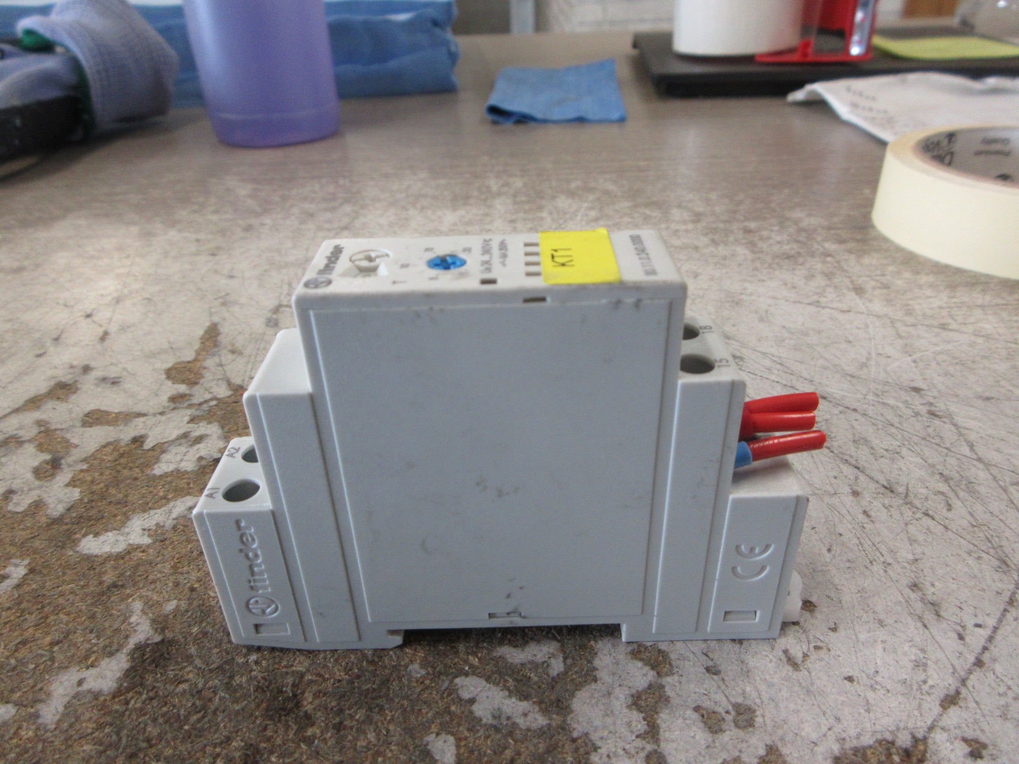 Finder Time Delay Relay 80.11.0.240.0000 24-240V Used