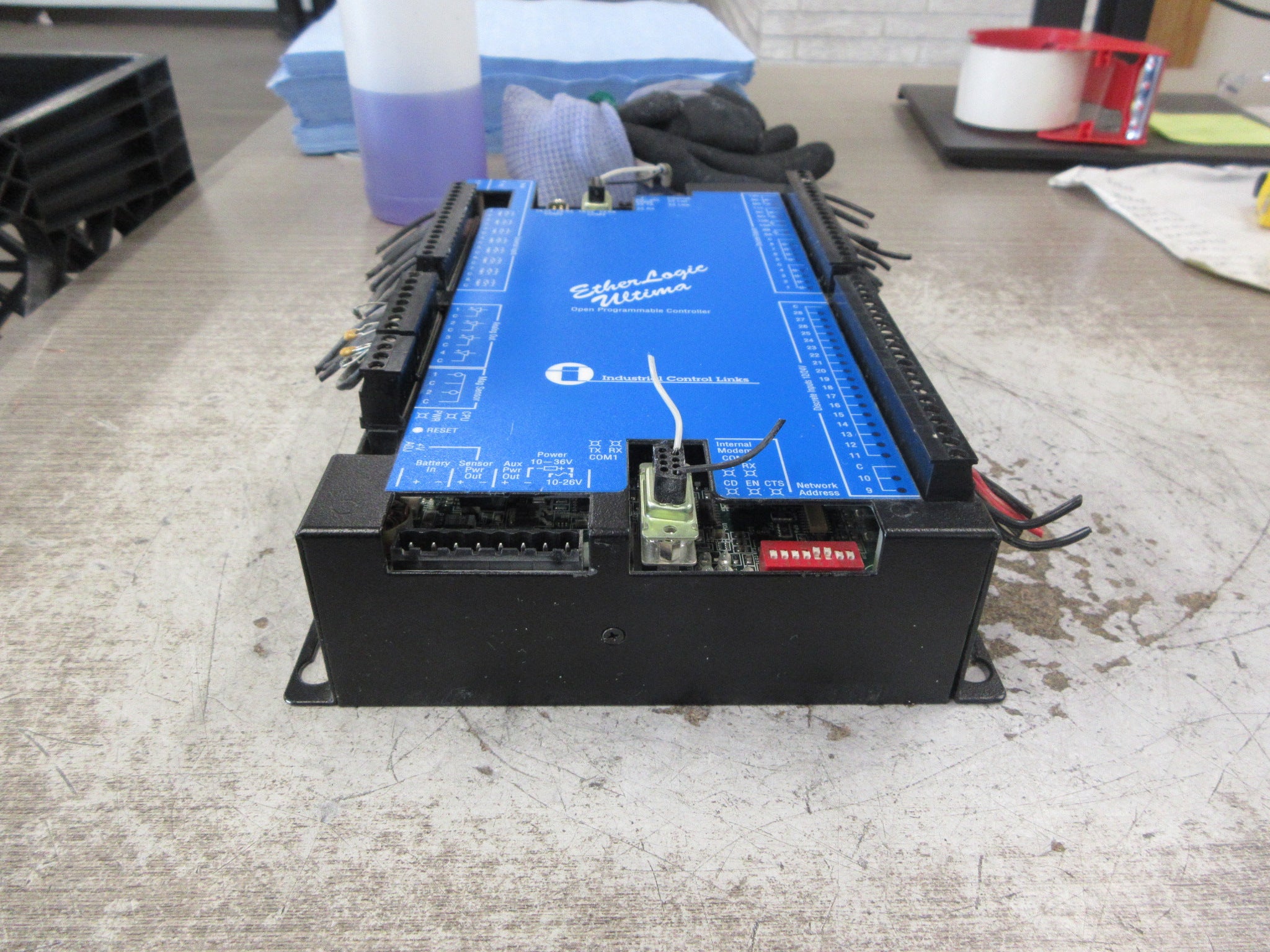 Industrial Control Links EtherLogic Ultima Open Programmable Controller Used