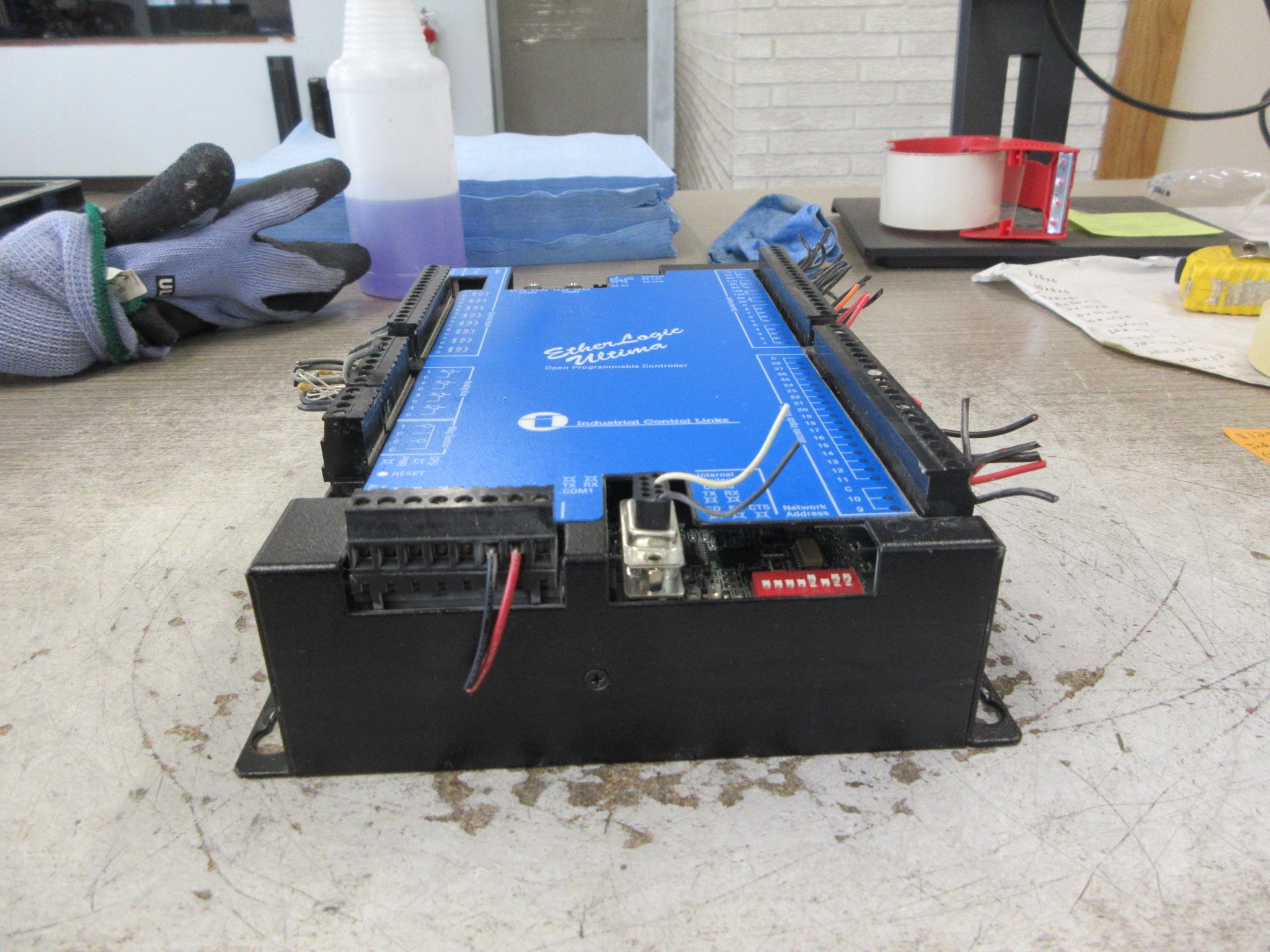 Industrial Control Links EtherLogic Ultima Open Programmable Controller Used