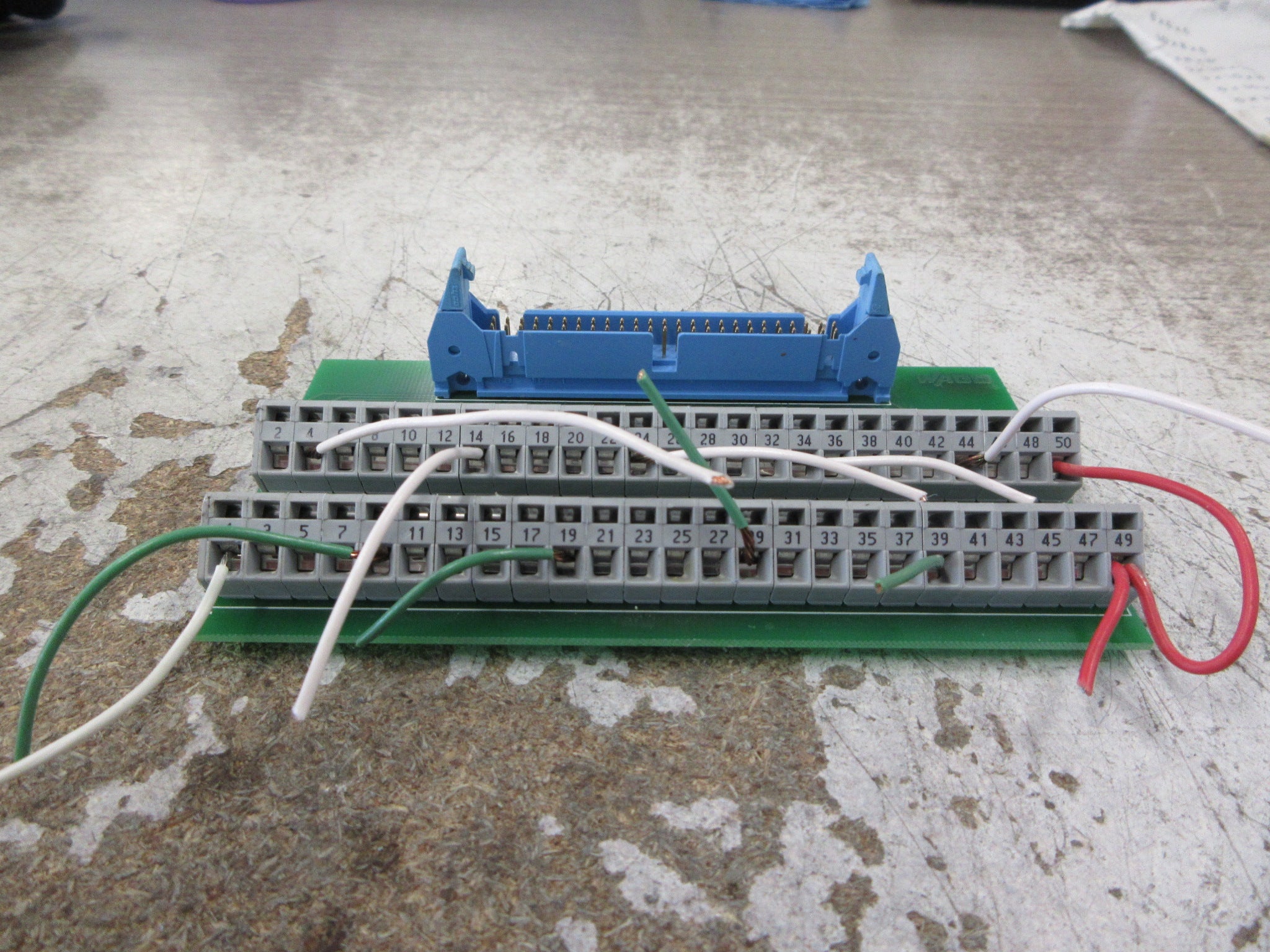 WAGO Interface Module 50036734 50-Pin *No Mount* Used