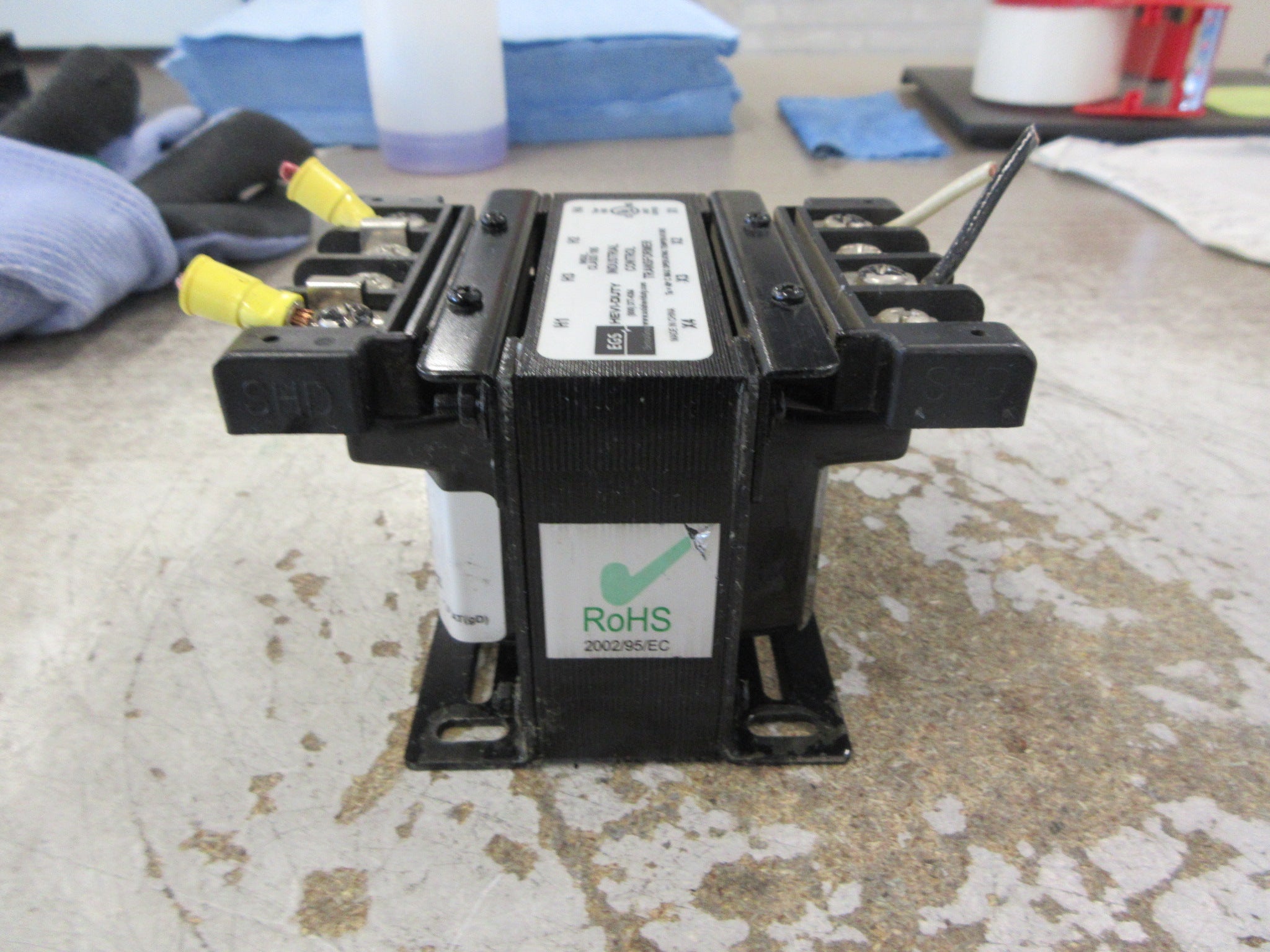 Hevi-Duty Control Transformer E050TF 50VA Pri: 200-277/380-600V Used