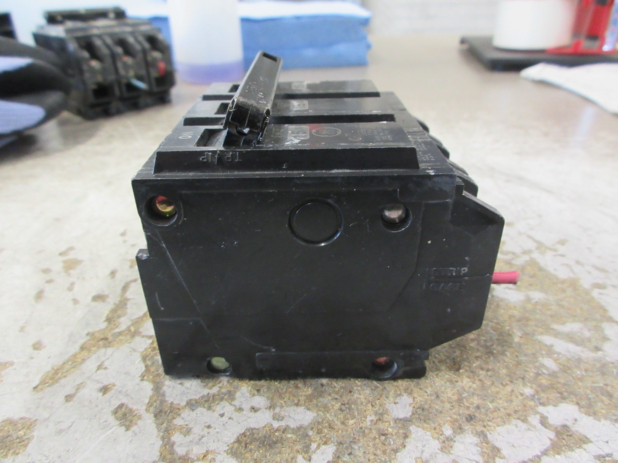 GE Clip-On Circuit Breaker THQL32015 15A 240V 3P Used