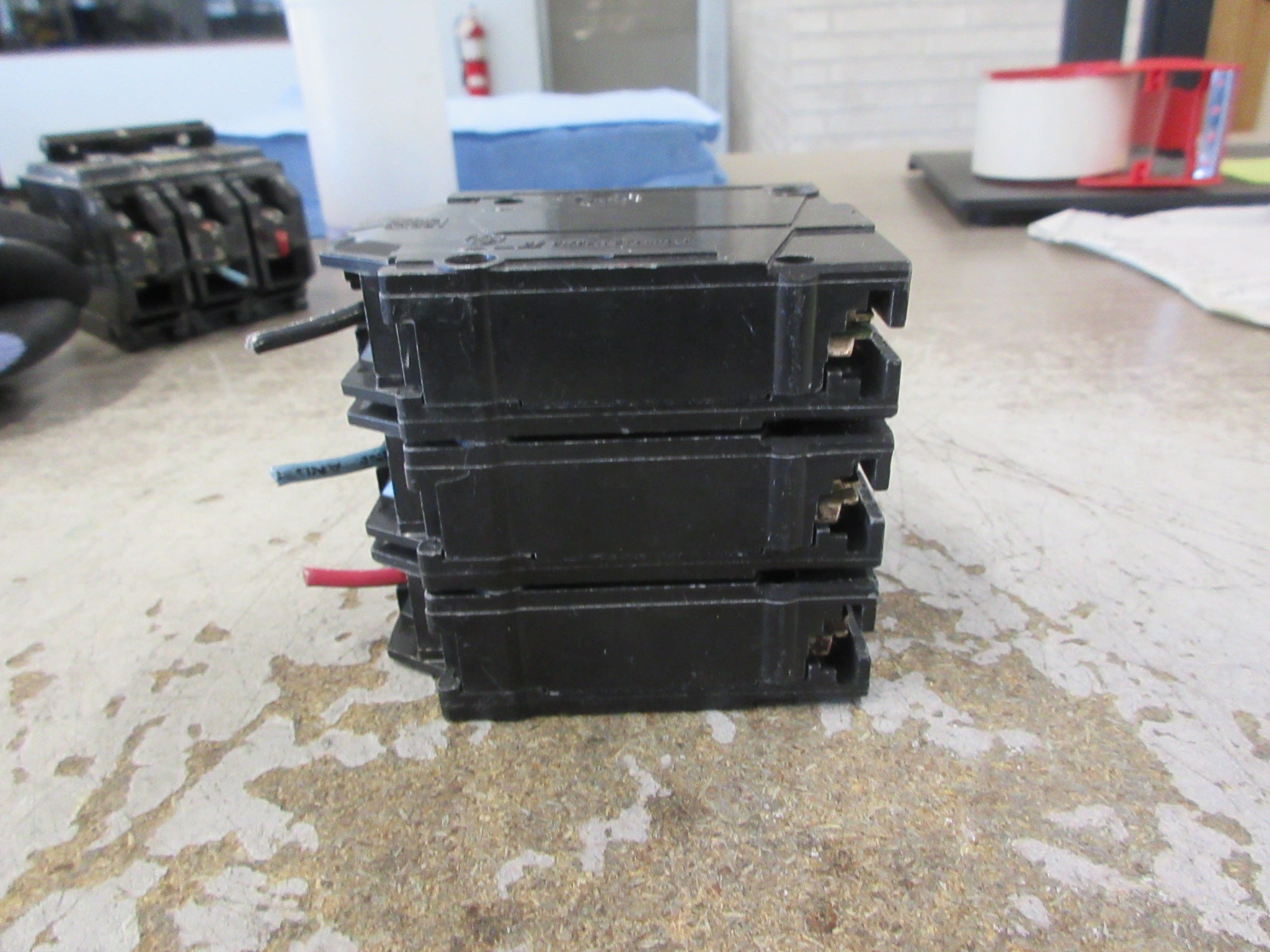 GE Clip-On Circuit Breaker THQL32015 15A 240V 3P Used