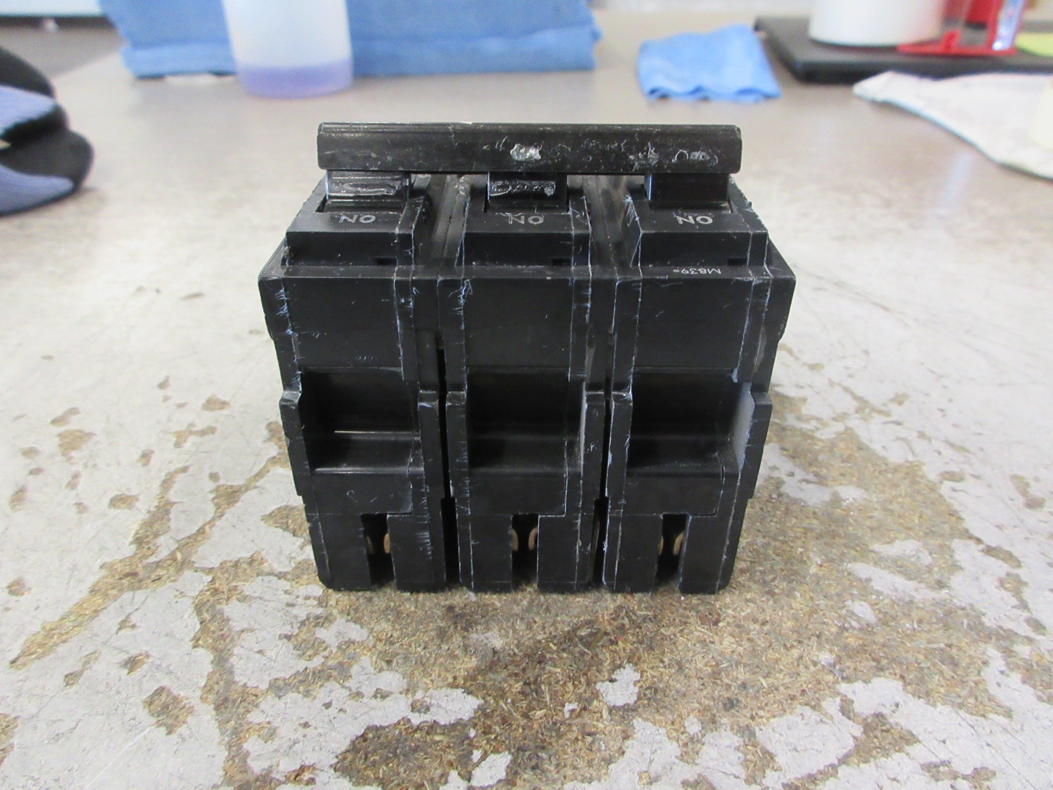 GE Clip-On Circuit Breaker THQL32020 20A 240V 3P Used