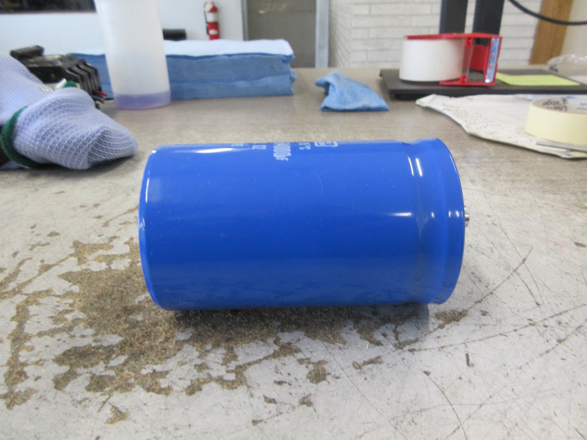 Nippon Chemi-Con U36D Capacitor 32T32L 63V 64,000uF Used