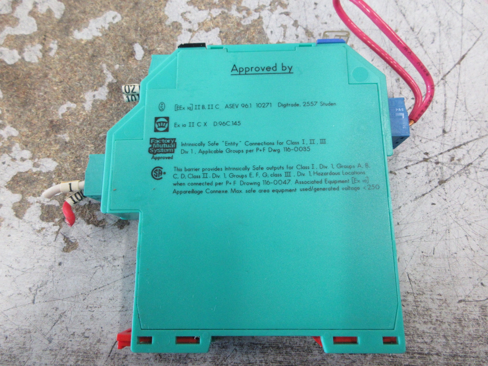 PEPPERL+FUCHS Switch Amplifier 37564S KFA5-SR2-Ex1.W Used