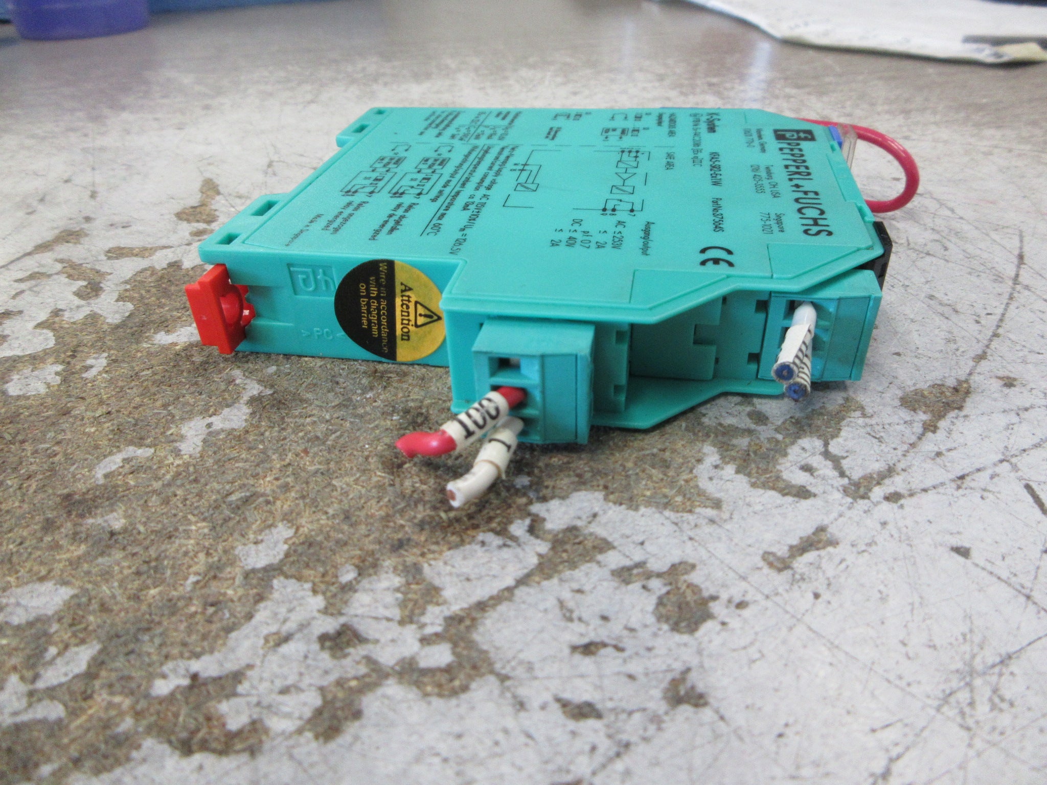 PEPPERL+FUCHS Switch Amplifier 37564S KFA5-SR2-Ex1.W Used