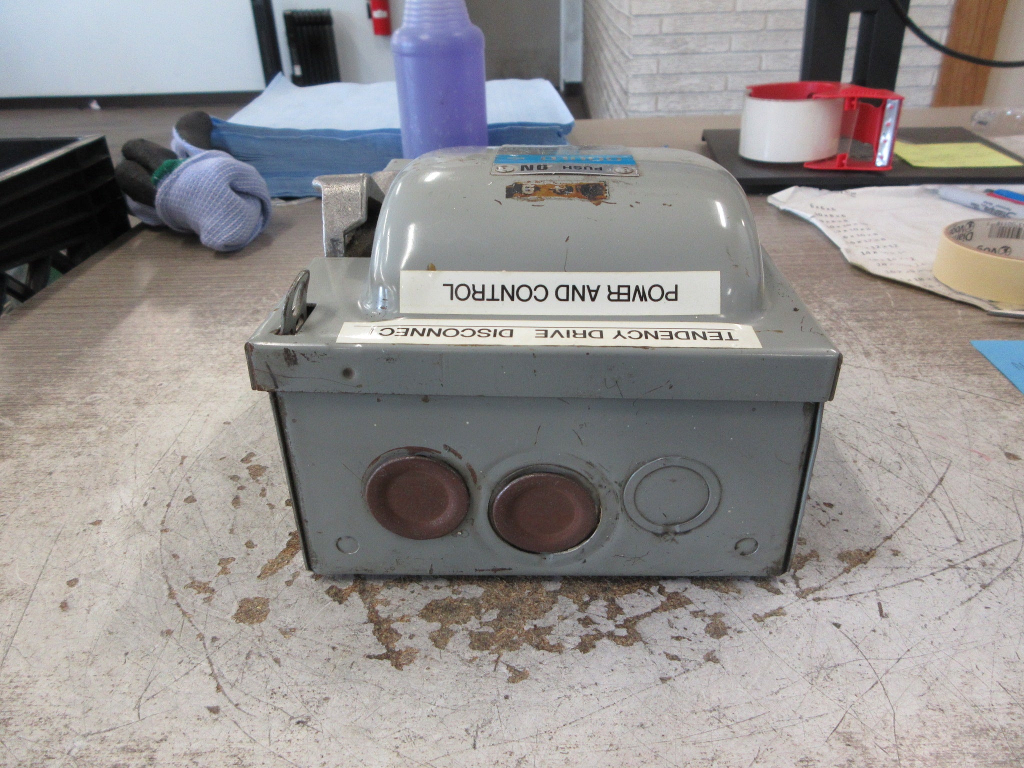 ITE Non-Fusible Safety Switch/Disconnect NF351 30A 600V 3Ph Used